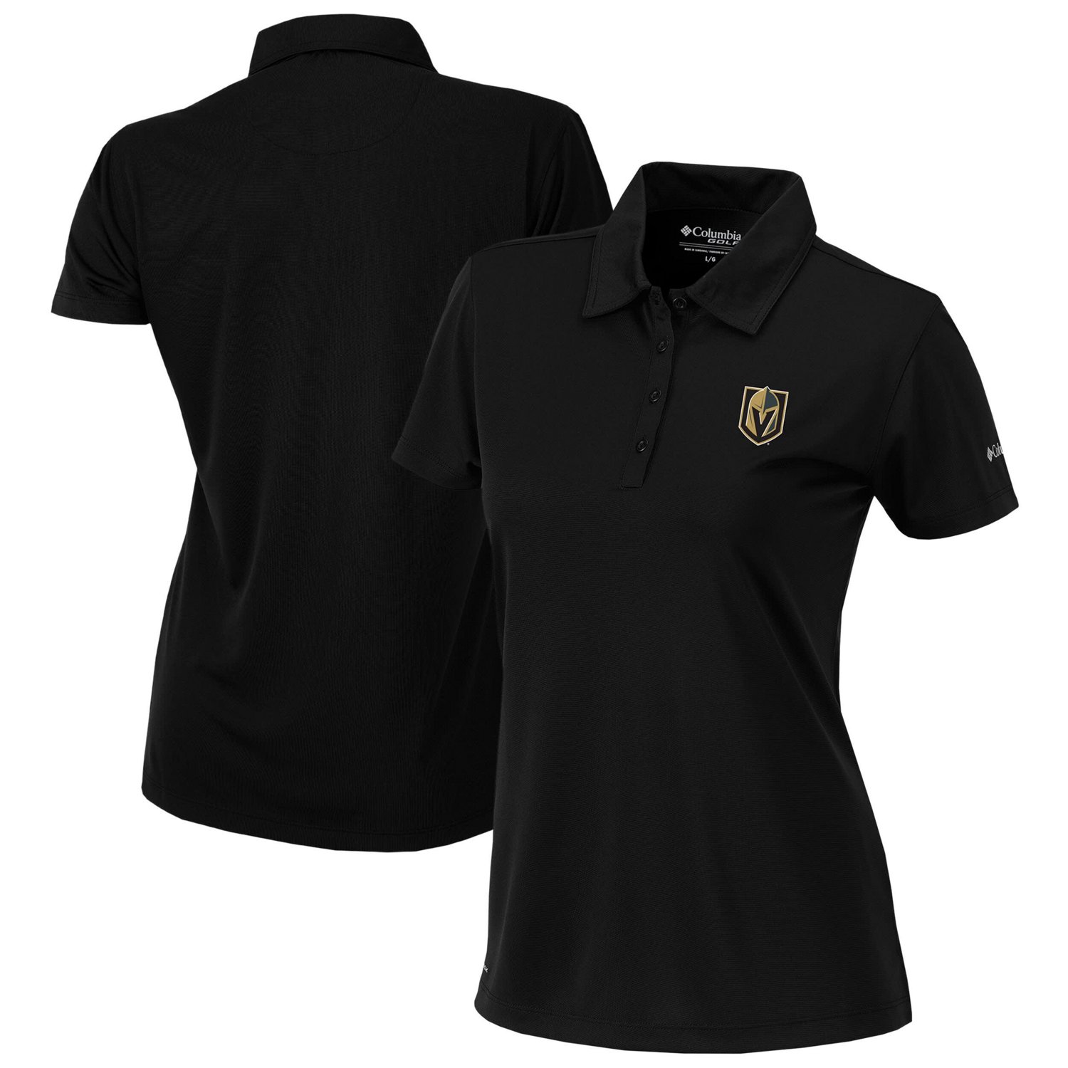 Columbia Vegas Golden Knights Omni-Wick Birdie Polo - view number 1