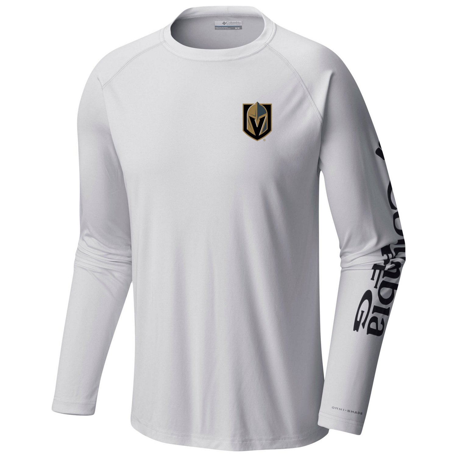Columbia Vegas Golden Knights Terminal Tackle Omni-Shade Raglan Long Sleeve T-Shirt - view number 2