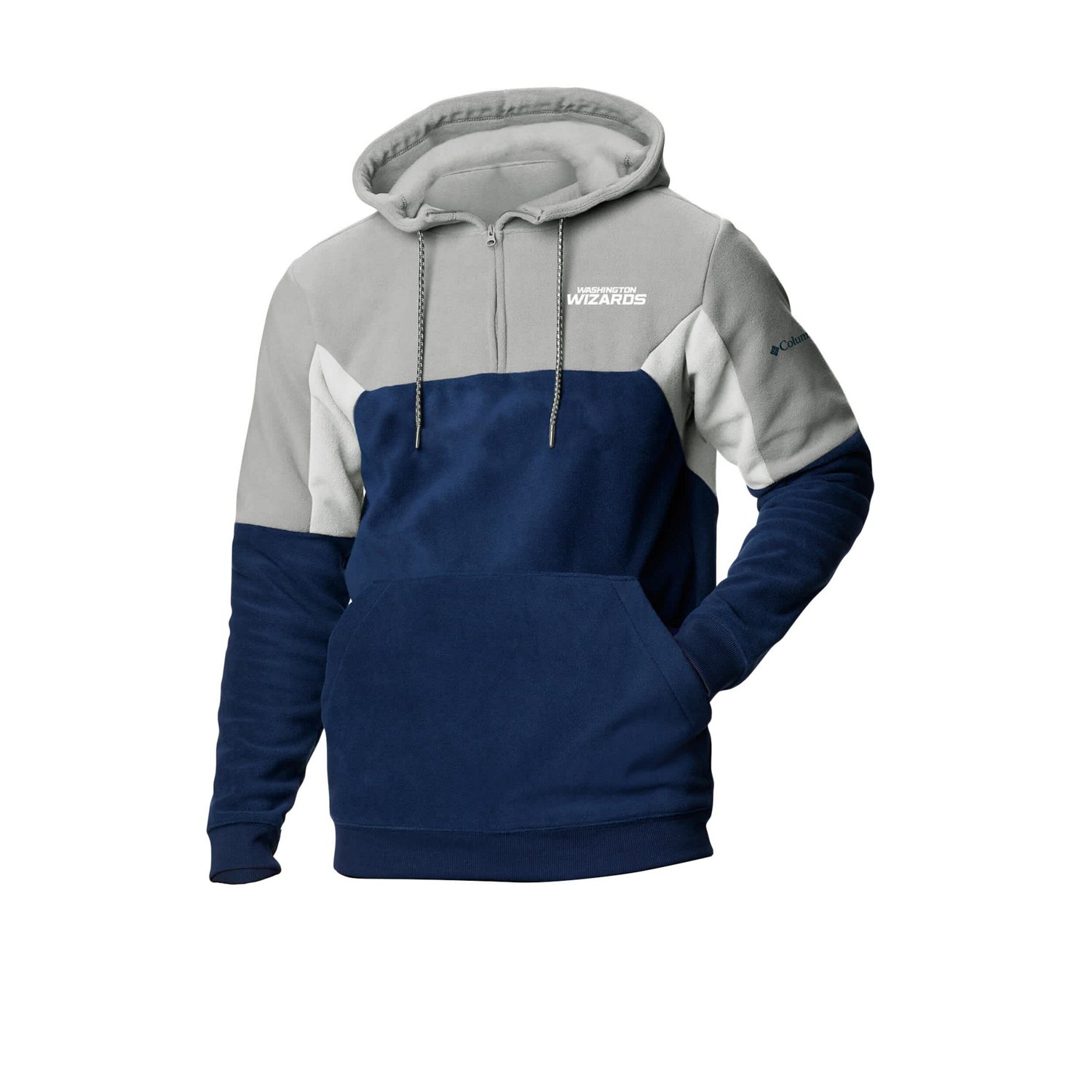 Columbia Washington Wizards Lodge Quarter-Zip Hoodie                                                                             - view number 2