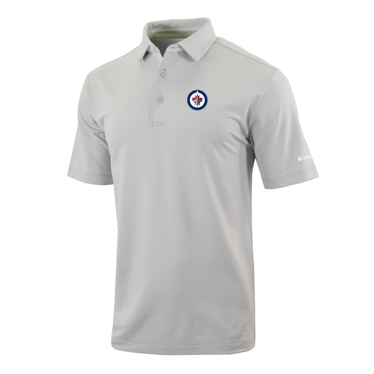 Columbia Winnipeg Jets Even Lie Omni-Wick Polo