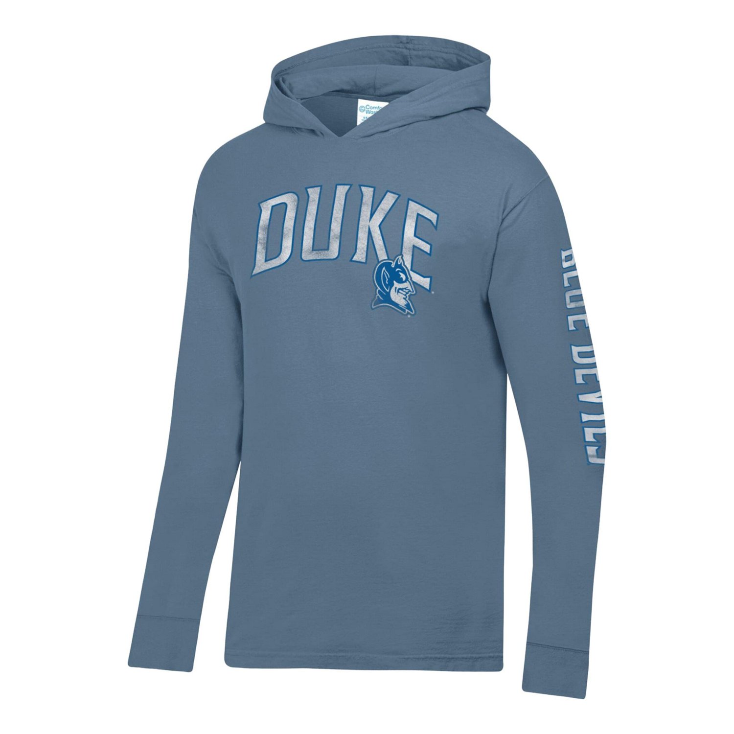ComfortWash Duke Devils Long Sleeve Hooded T-Shirt