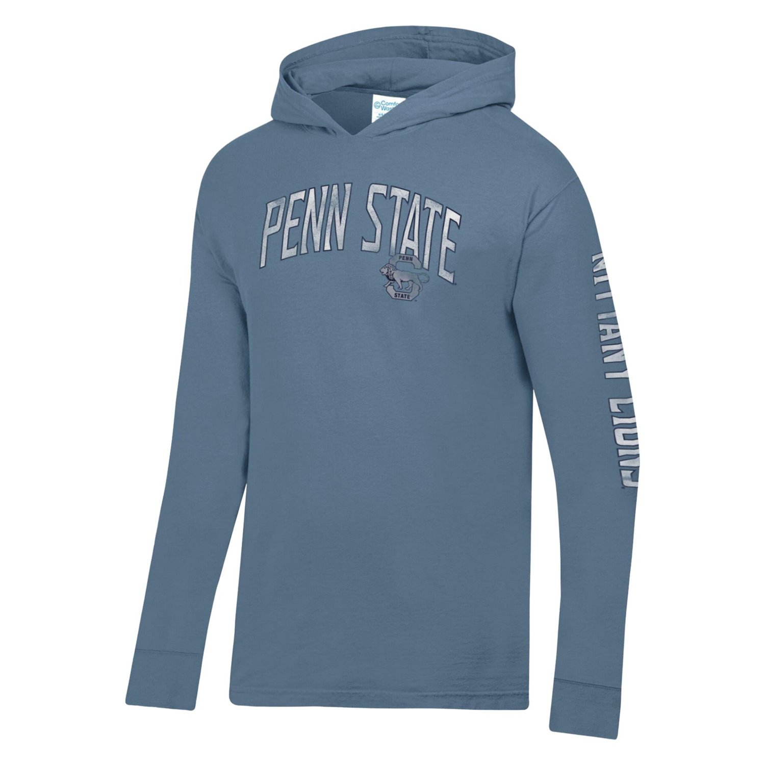 ComfortWash Penn State Nittany Lions Long Sleeve Hooded T-Shirt - view number 2