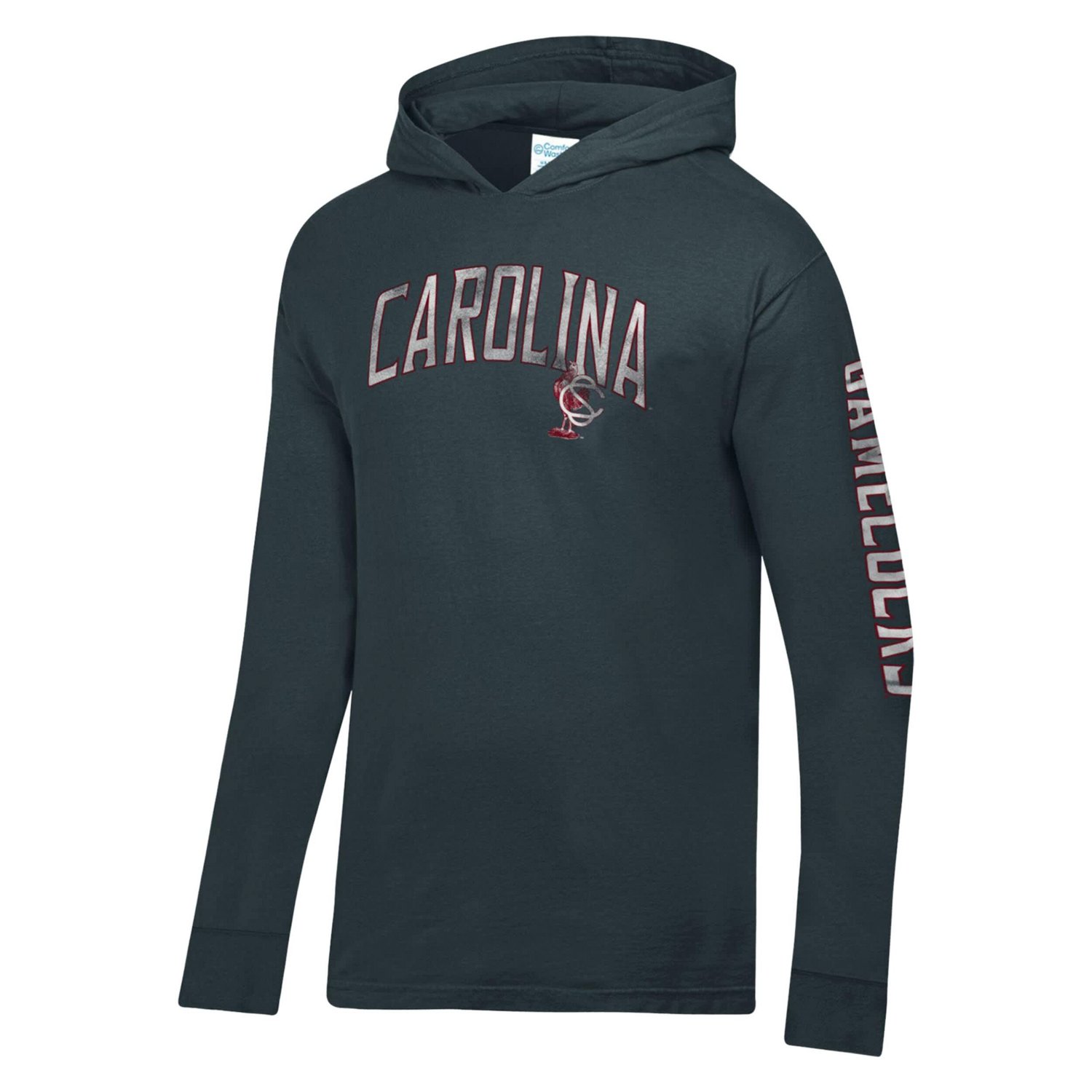 ComfortWash South Carolina Gamecocks Long Sleeve Hooded T-Shirt - view number 2