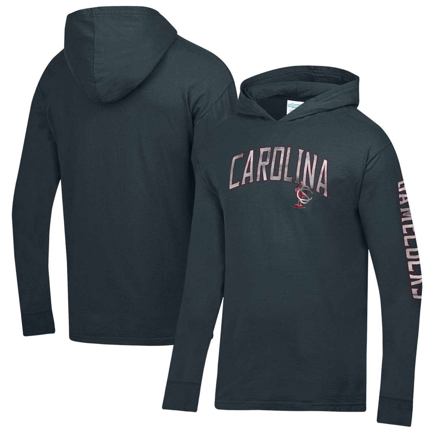 ComfortWash South Carolina Gamecocks Long Sleeve Hooded T-Shirt