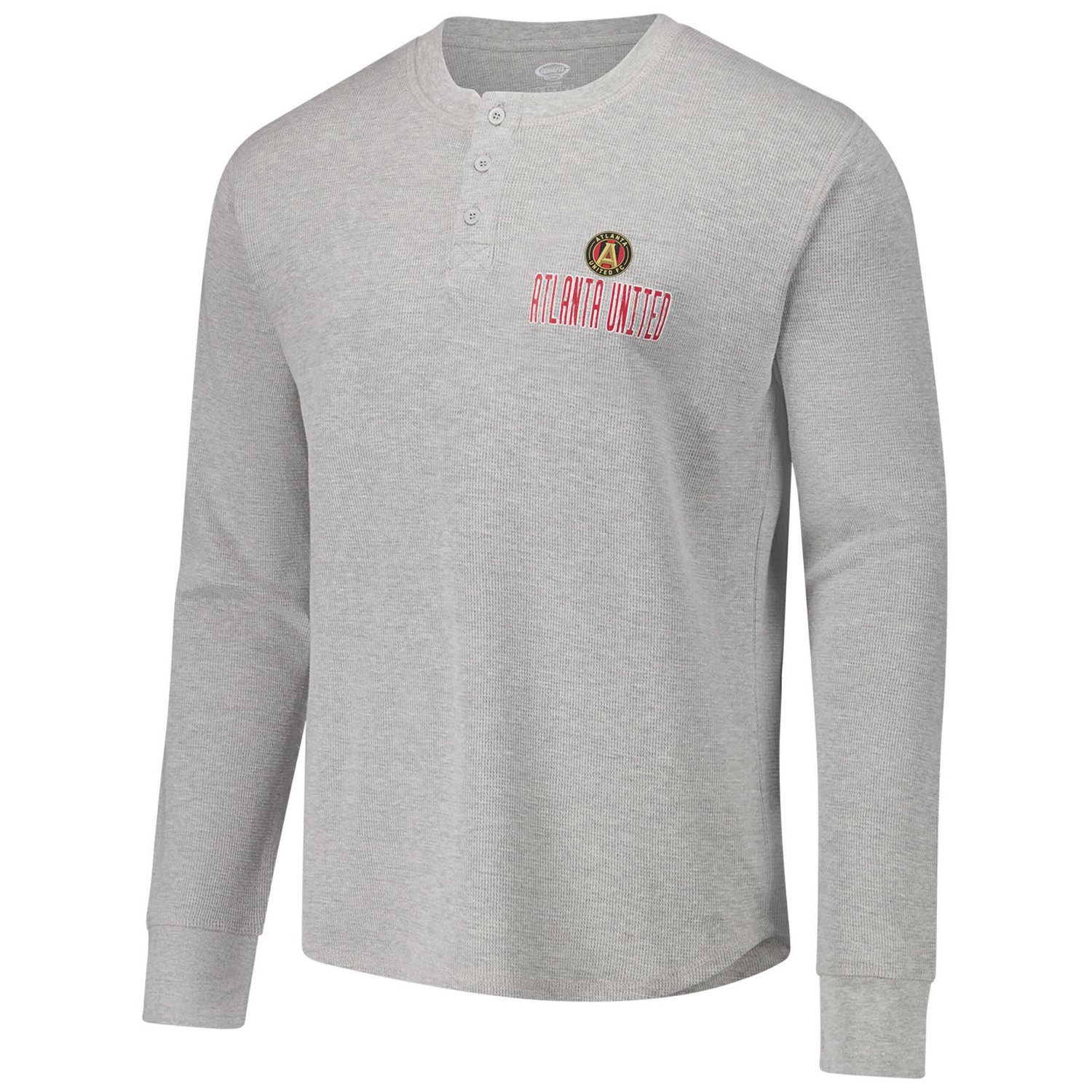 Concepts Sport Atlanta United FC Region Thermal Knit Henley Long Sleeve T-Shirt                                                  - view number 2