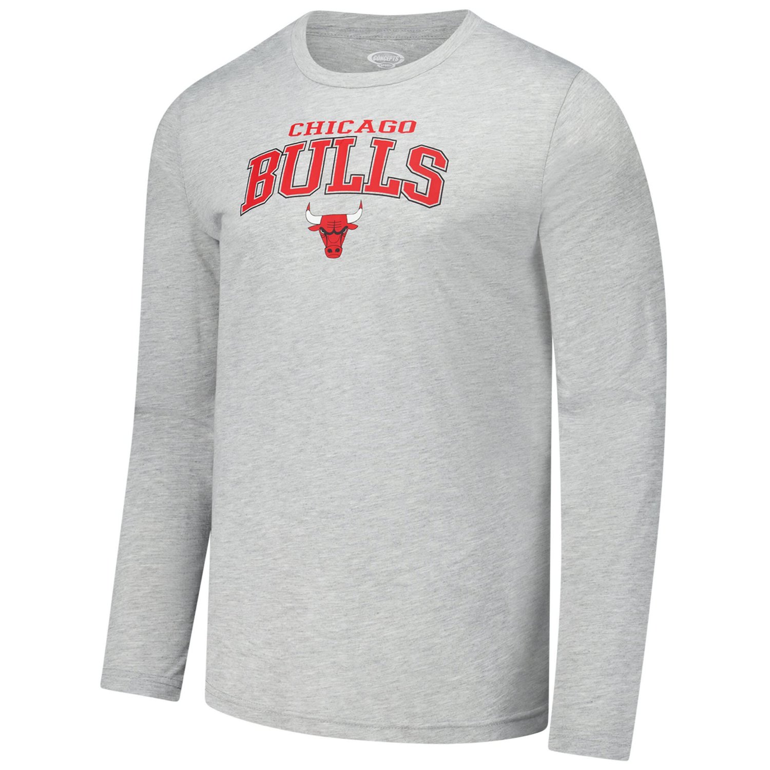 Concepts Sport Chicago Bulls Petition Long Sleeve T-Shirt and Plaid Pant Set - view number 2
