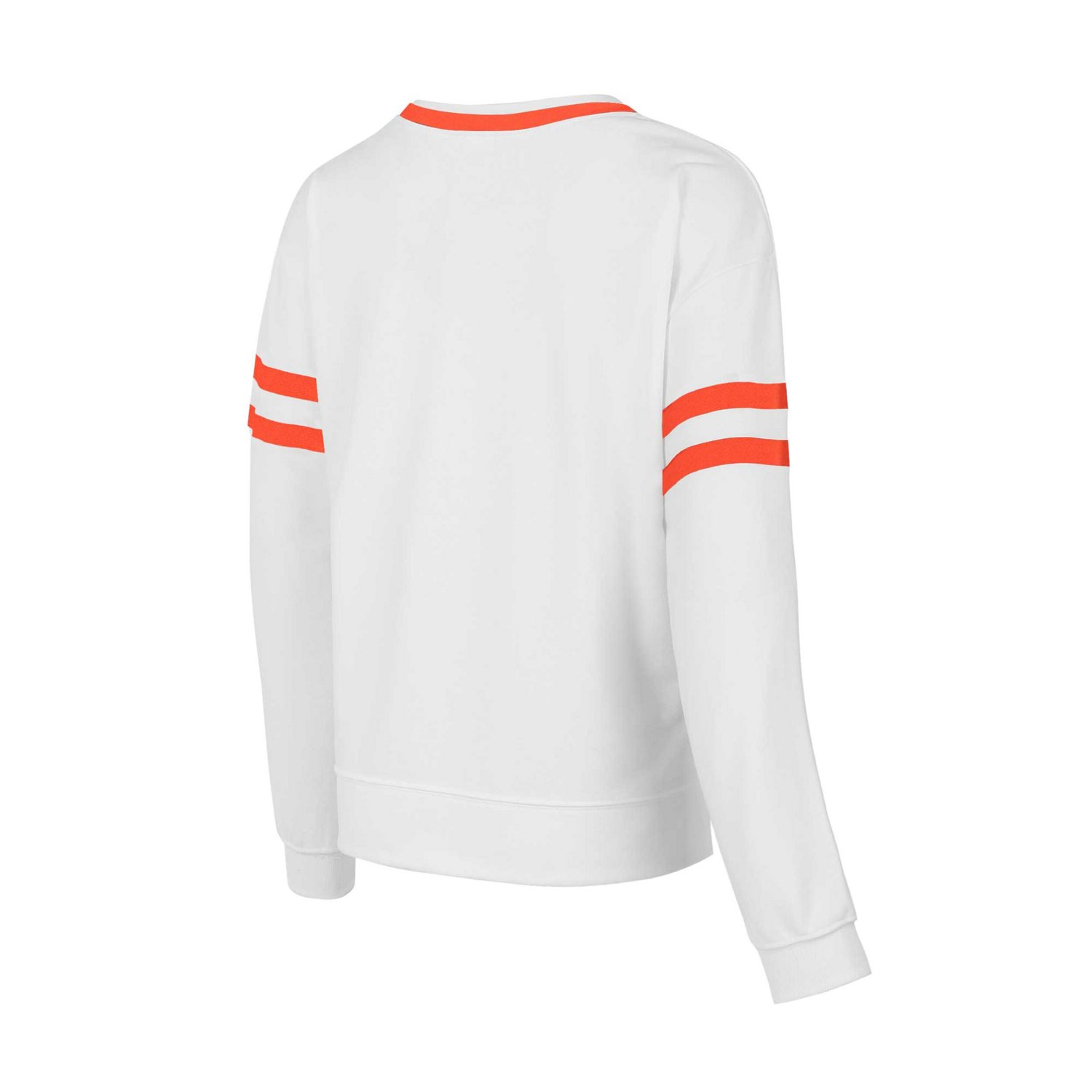 Concepts Sport Clemson Tigers Borough French Terry Arch Over Long Sleeve T-Shirt - view number 3