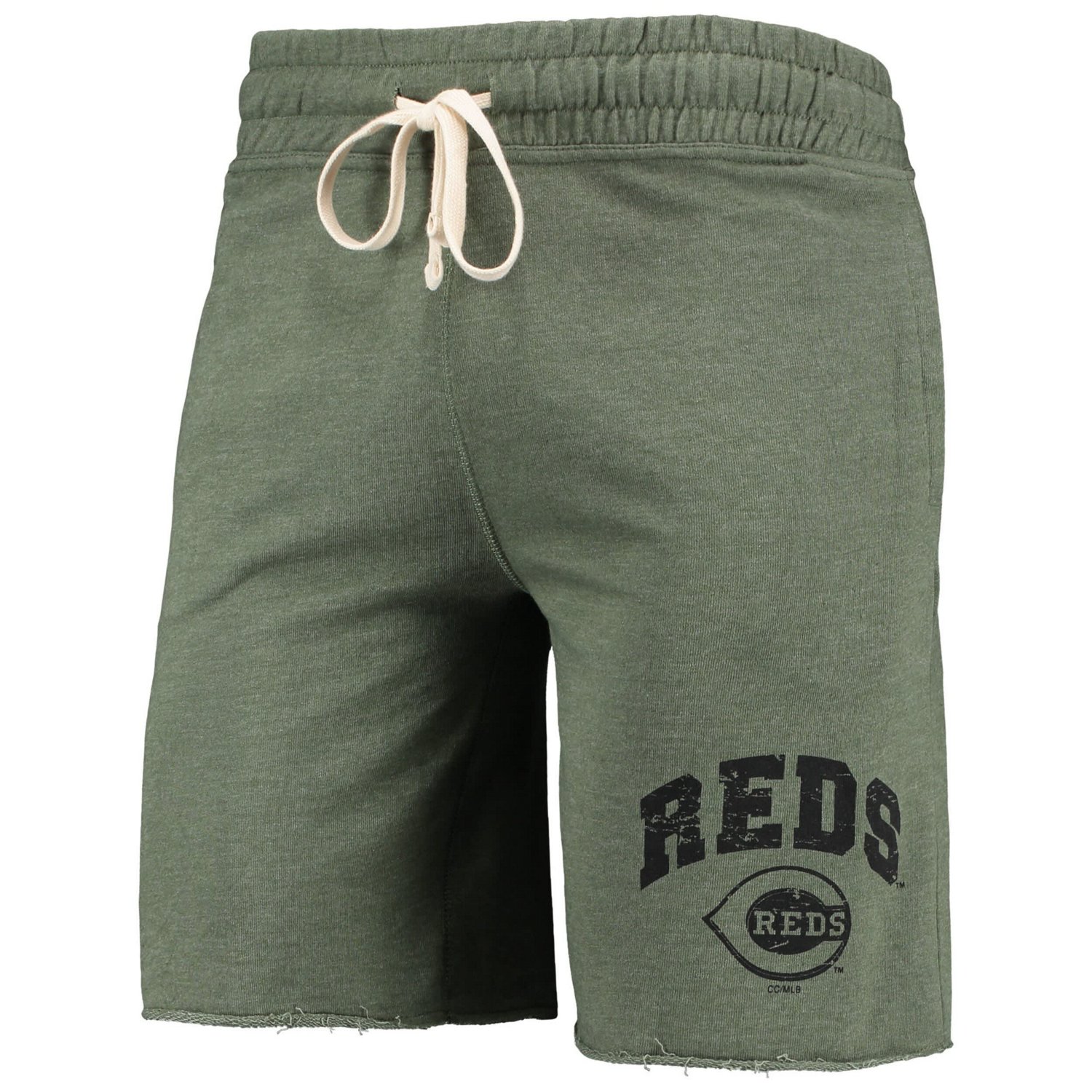 Concepts Sport Heathered Cincinnati Reds Mainstream Tri-Blend Shorts - view number 2