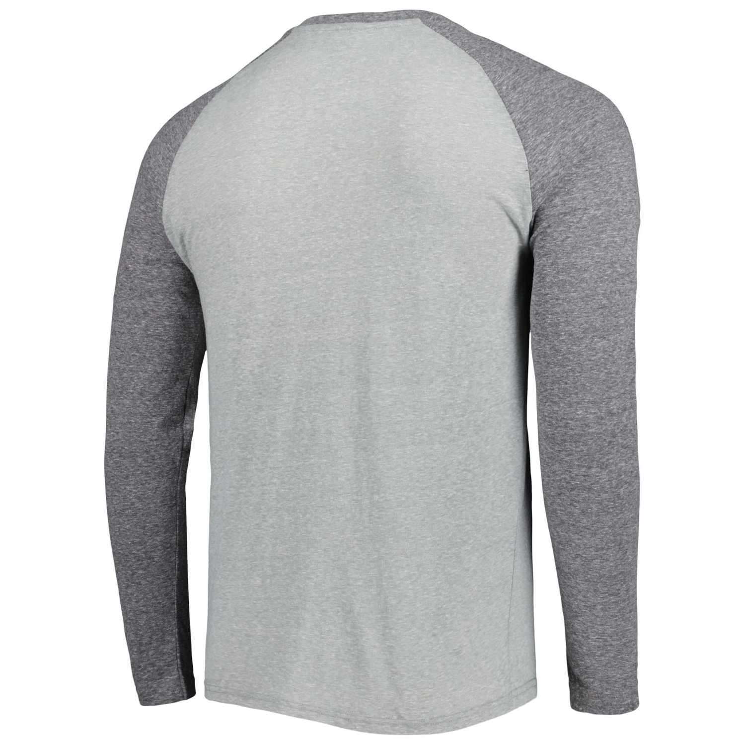 Concepts Sport Heathered Gray/Heathered Atlanta United FC Ledger Raglan Long Sleeve T-Shirt - view number 3