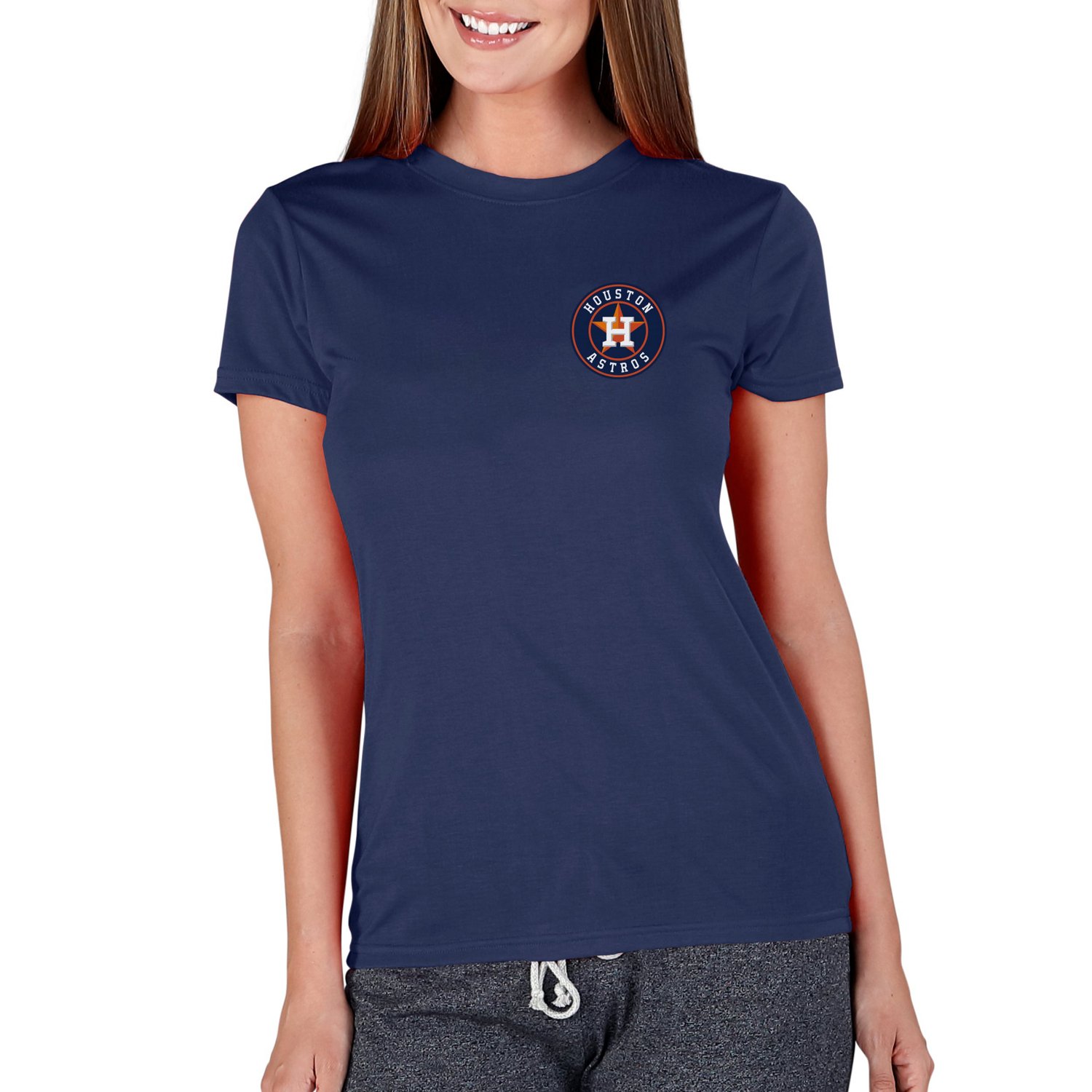 Concepts Sport Houston Astros Marathon Knit Top