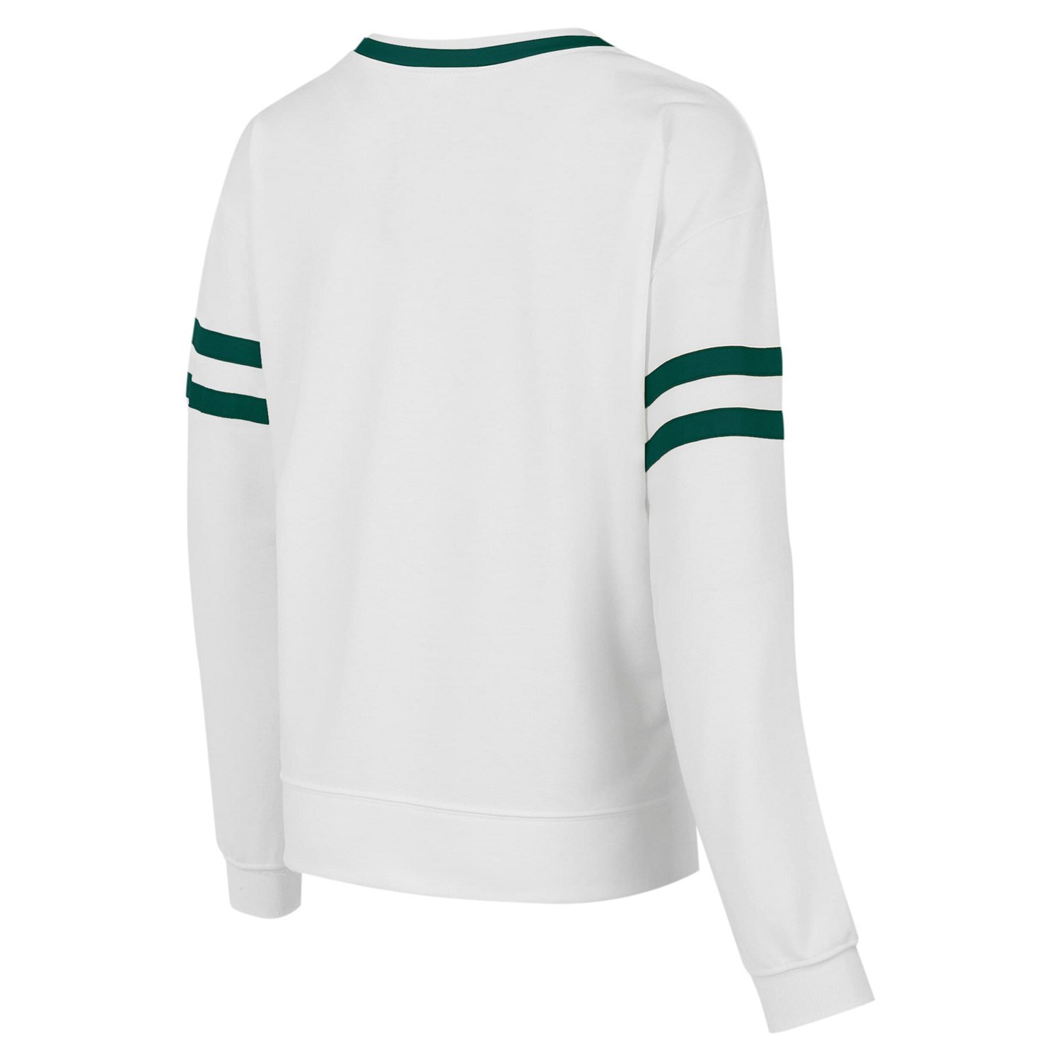 Concepts Sport Miami Hurricanes Borough French Terry Arch Over Long Sleeve T-Shirt - view number 3