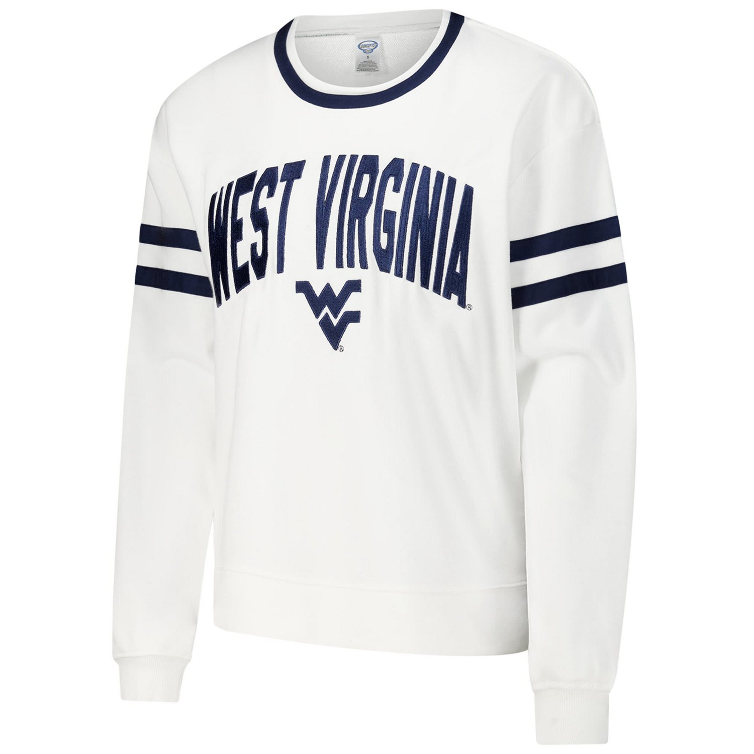 Concepts Sport West Virginia Mountaineers Borough French Terry Arch Over Long Sleeve T-Shirt - view number 2