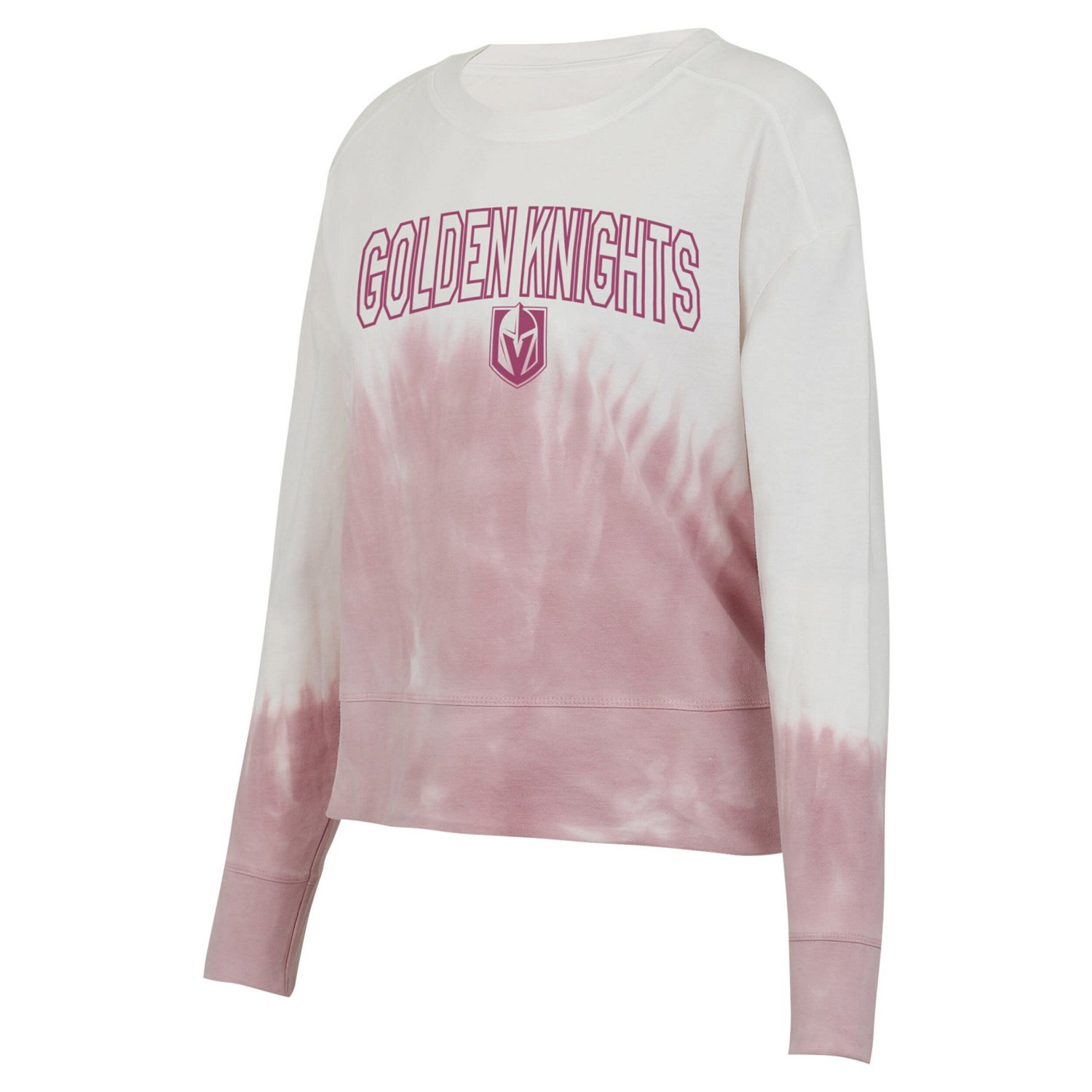 Concepts Sport White Vegas Golden Knights Orchard Tie-Dye Long Sleeve T-Shirt - view number 2