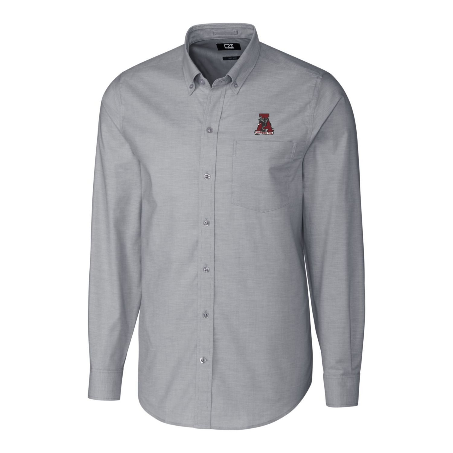 Cutter  Buck Alabama Crimson Tide Vault Stretch Oxford Long Sleeve Button-Down Shirt - view number 2