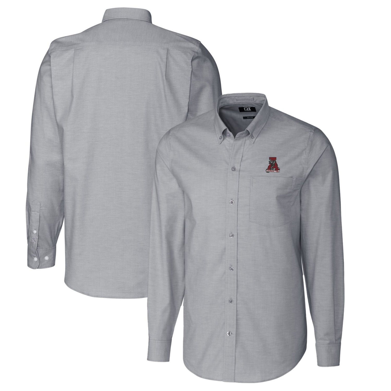 Cutter  Buck Alabama Crimson Tide Vault Stretch Oxford Long Sleeve Button-Down Shirt - view number 1