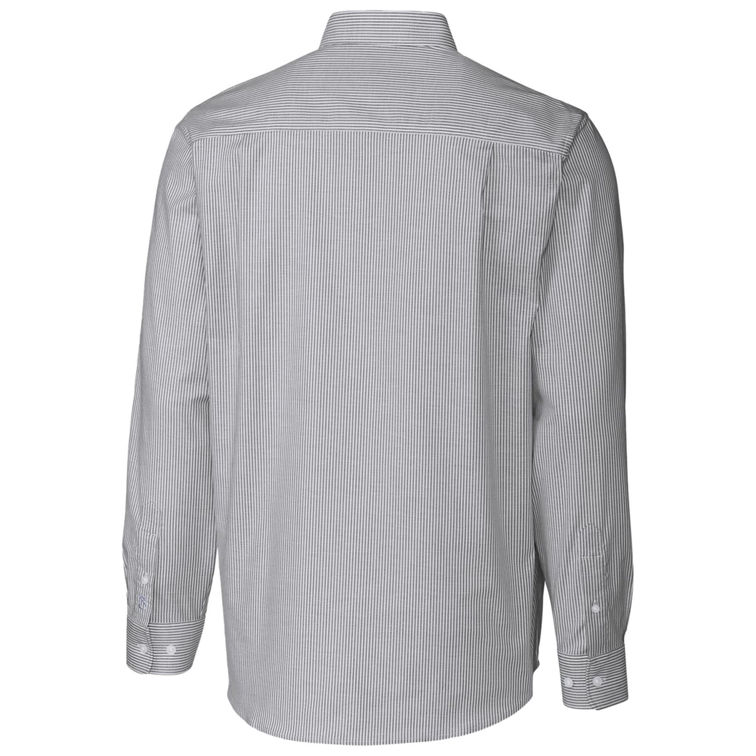 Cutter  Buck Alabama Crimson Tide Vault Stretch Oxford Stripe Long Sleeve Button-Down Shirt - view number 3