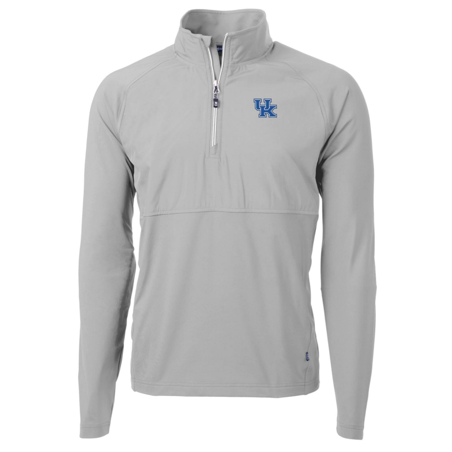 Cutter  Buck Black Kentucky Wildcats Adapt Eco Knit Hybrid Recycled Quarter-Zip Pullover Top - view number 1