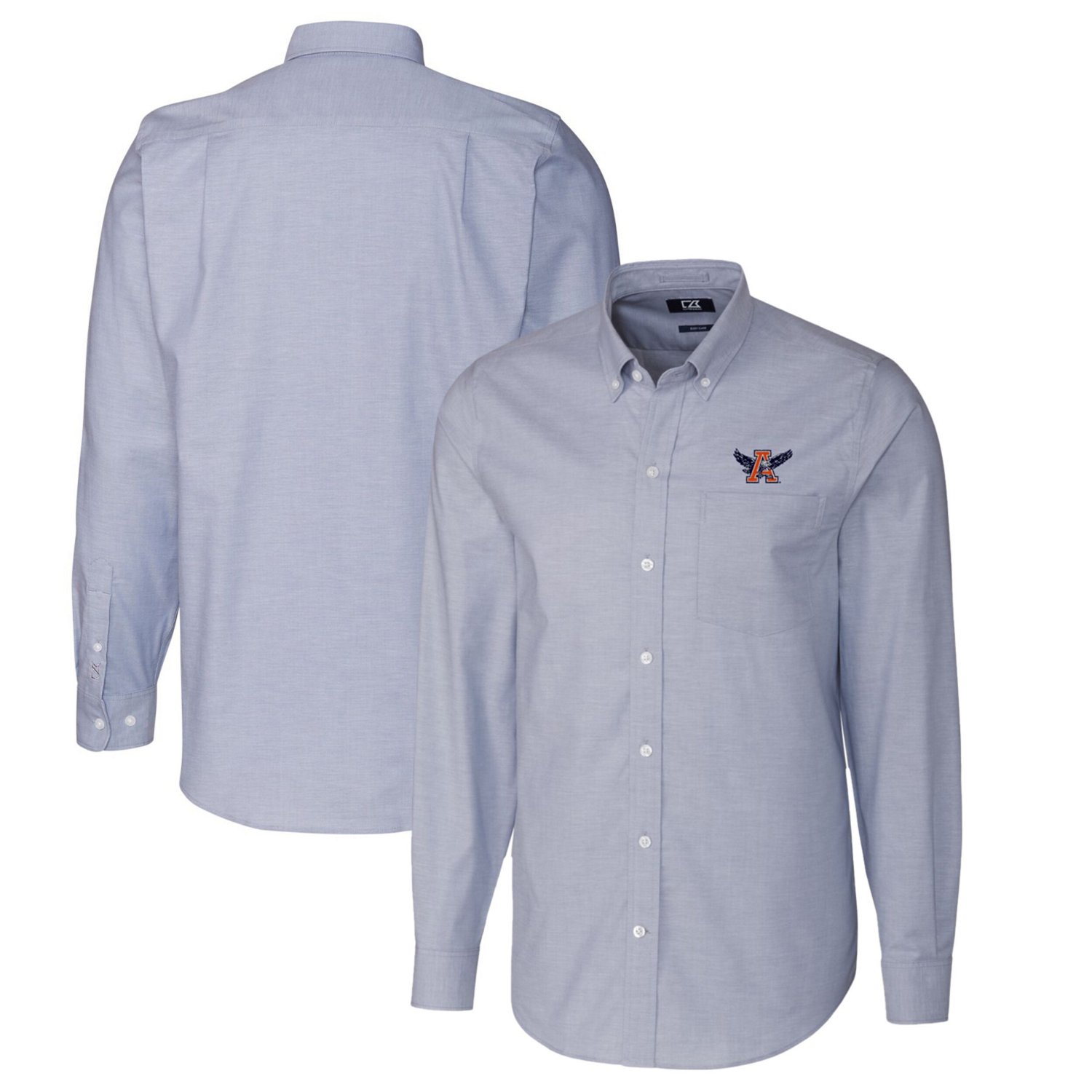 Cutter  Buck Light Auburn Tigers Vault Stretch Oxford Long Sleeve Button-Down Shirt - view number 1