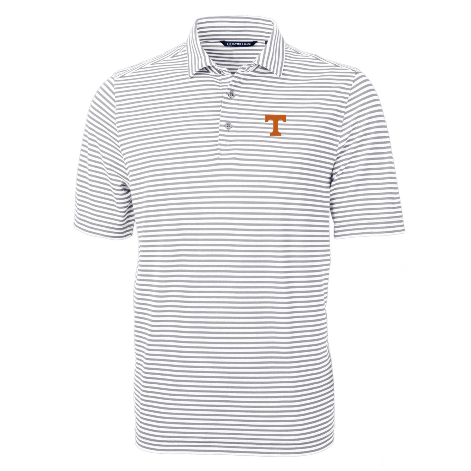 Cutter  Buck Tennessee Volunteers Virtue Eco Pique Stripe Recycled Polo - view number 2
