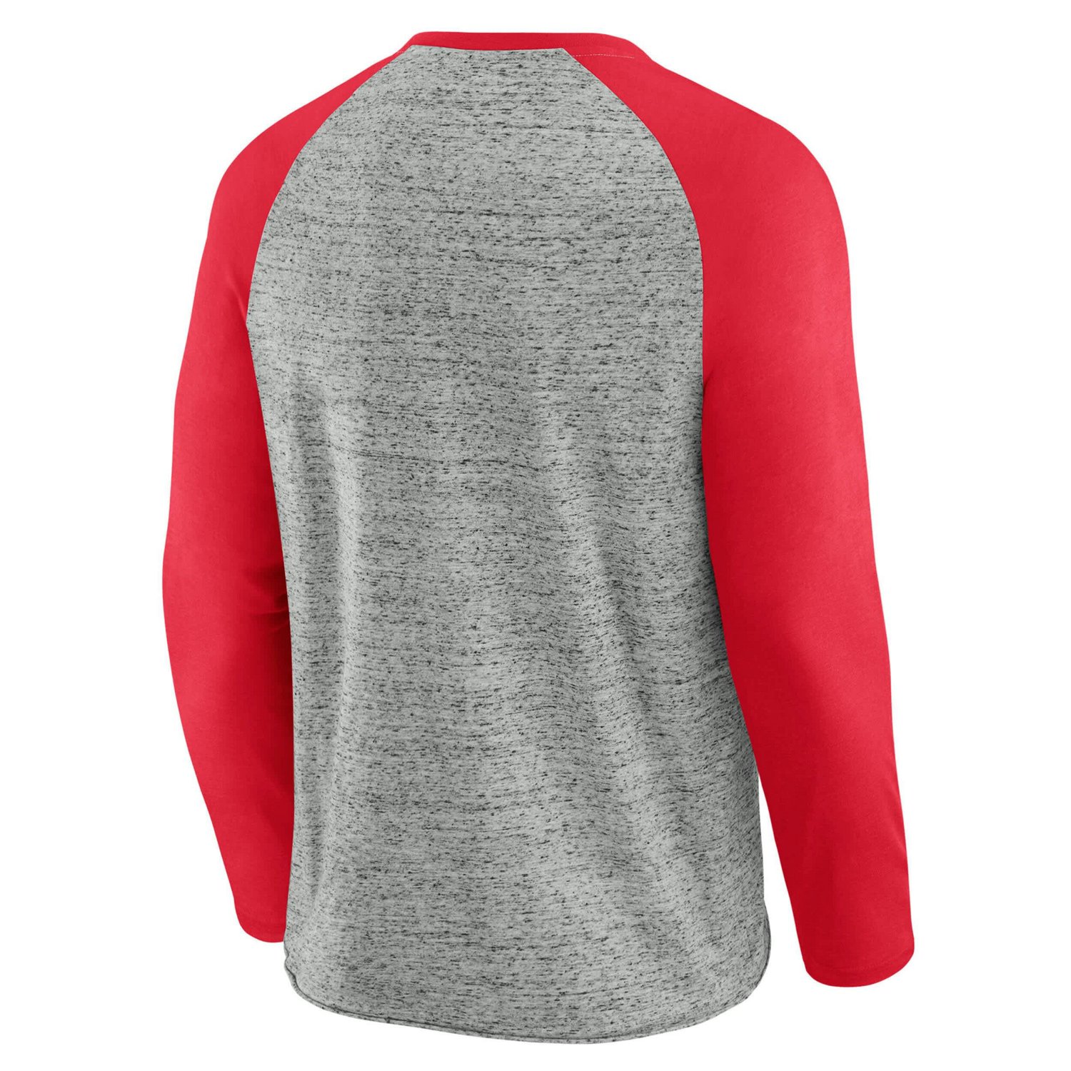 Darius Rucker Collection by Fanatics Cincinnati Reds Raw Edge Raglan Long Sleeve Baseball T-Shirt