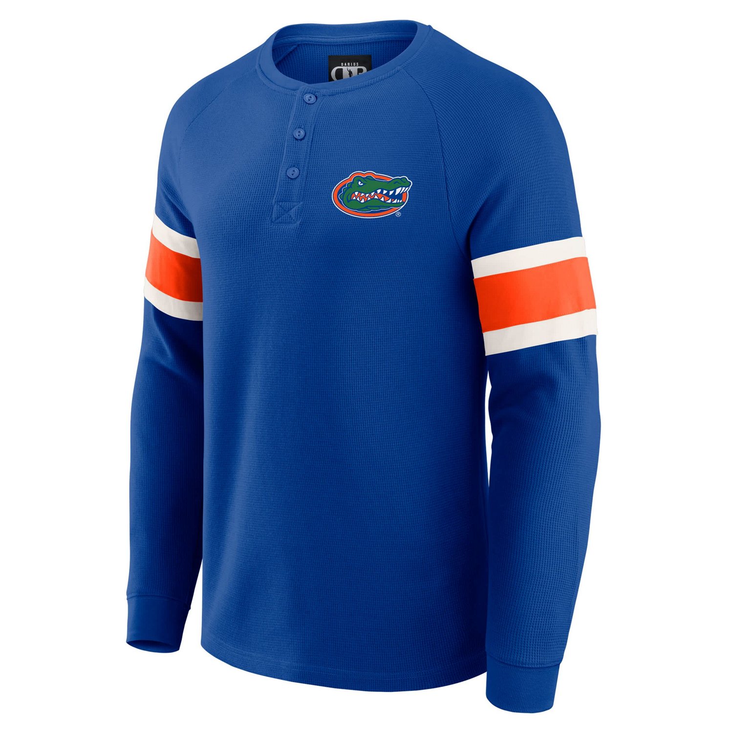 Darius Rucker Collection by Fanatics Florida Gators Waffle-Knit Raglan Long Sleeve Henley T-Shirt - view number 2