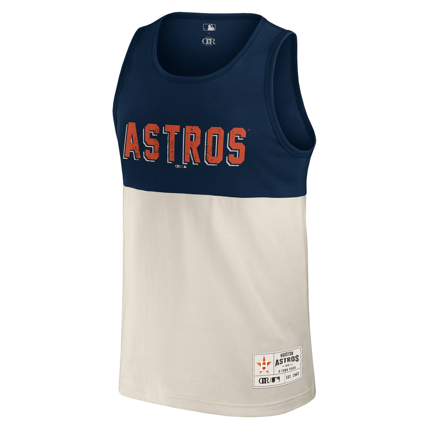 Darius Rucker Collection by Fanatics Houston Astros Colorblock Tank Top                                                          - view number 2