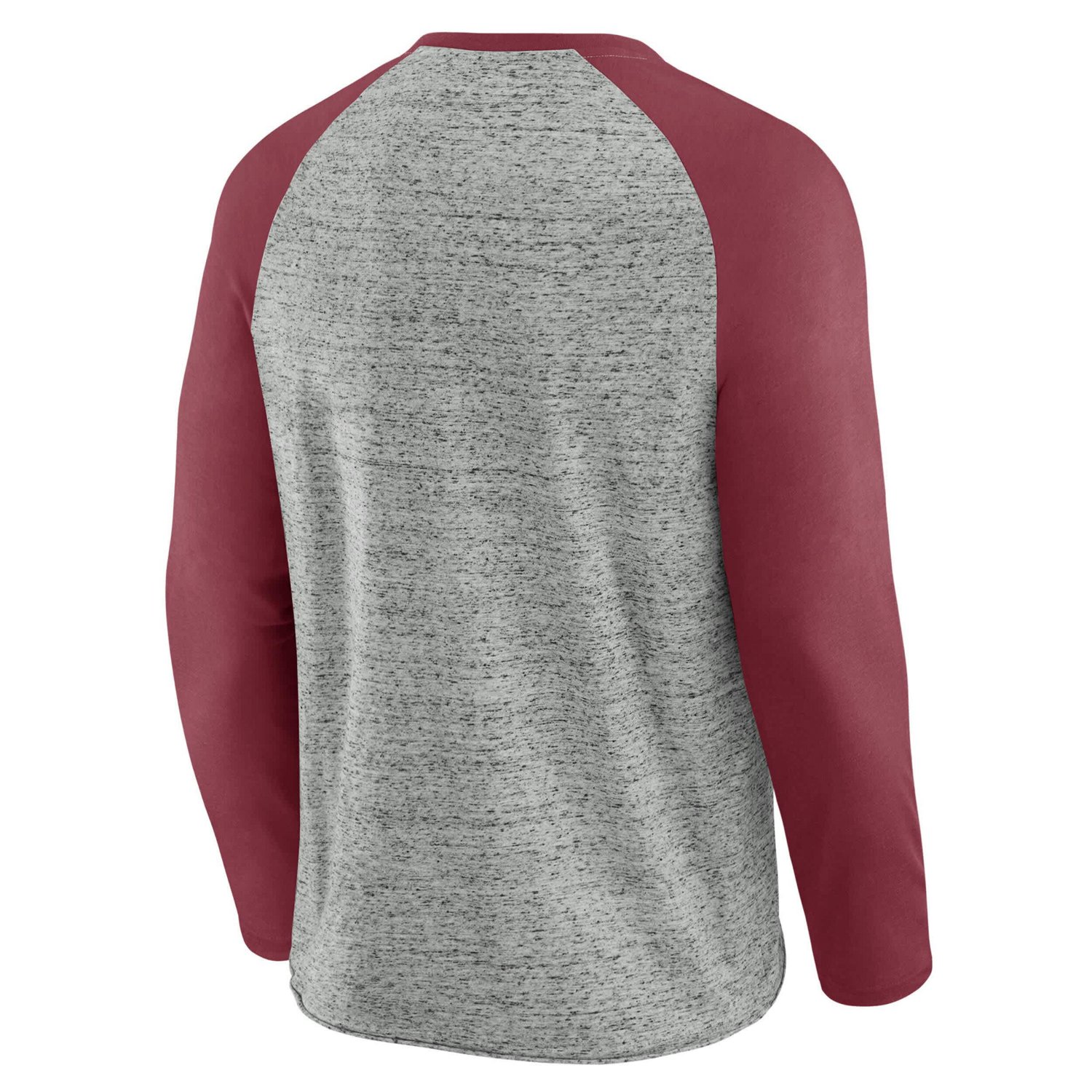 Darius Rucker Collection by Fanatics Philadelphia Phillies Raw Edge Raglan Long Sleeve Baseball T-Shirt