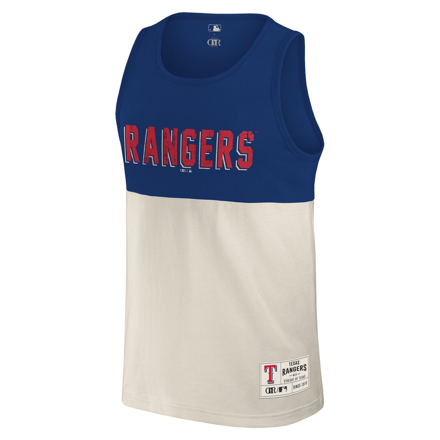Darius Rucker Collection by Fanatics Texas Rangers Colorblock Tank Top - view number 2