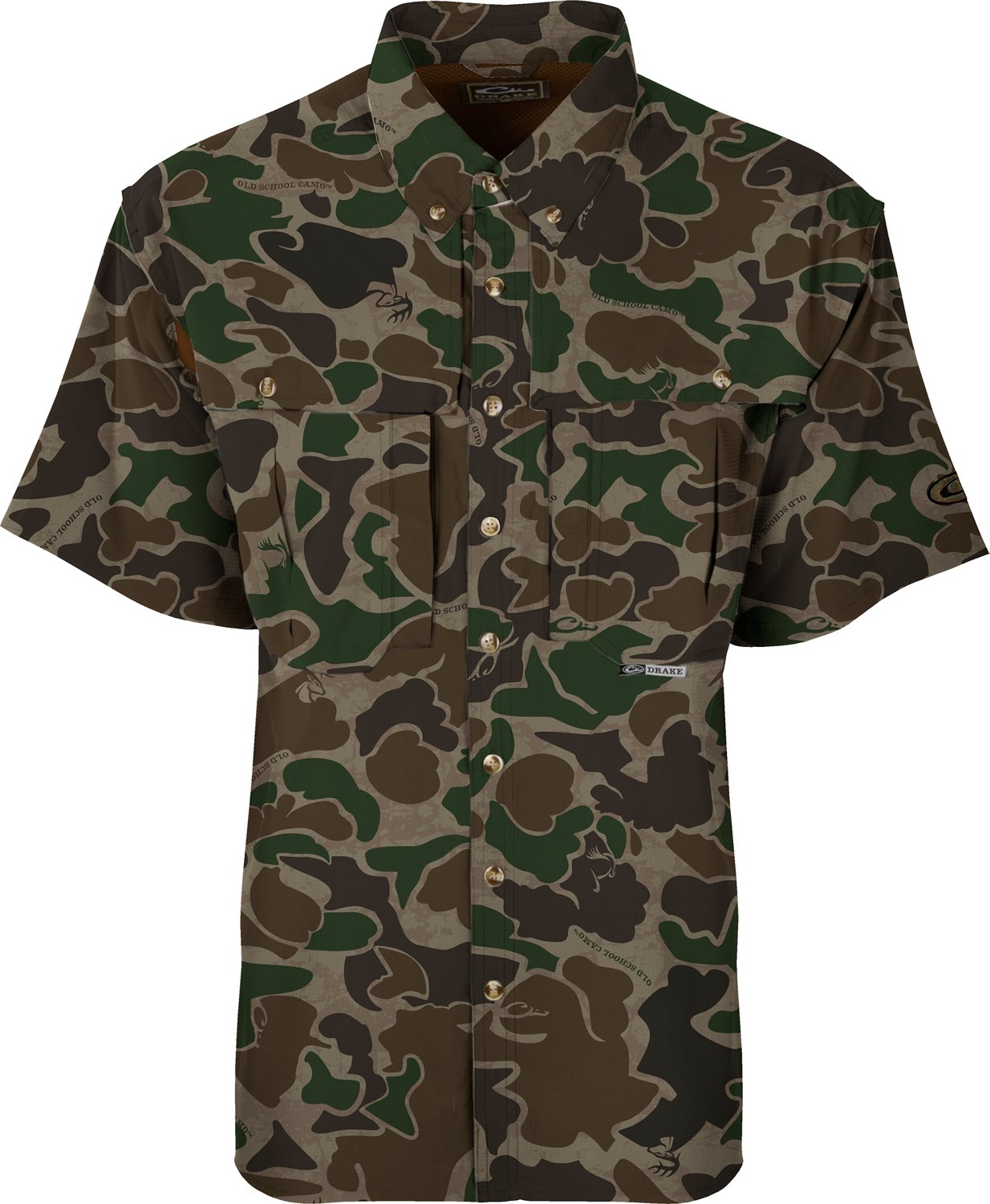 Drake Waterfowl Men's EST Camo Flyweight Wingshooter's Shirt                                                                     - view number 1