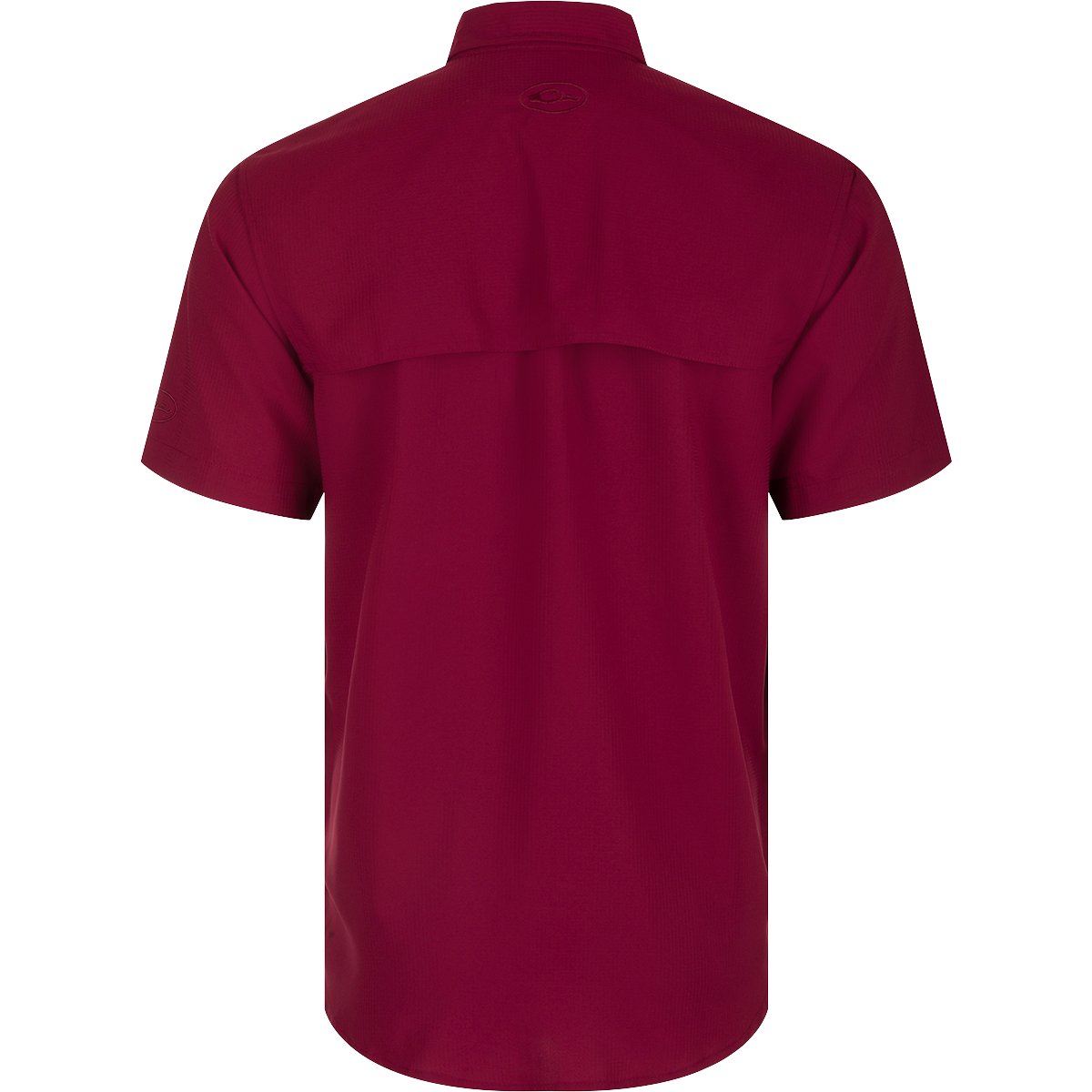 Drake Waterfowl Men's Mississippi State University Frat Dobby Solid Short Sleeve Shirt - view number 2