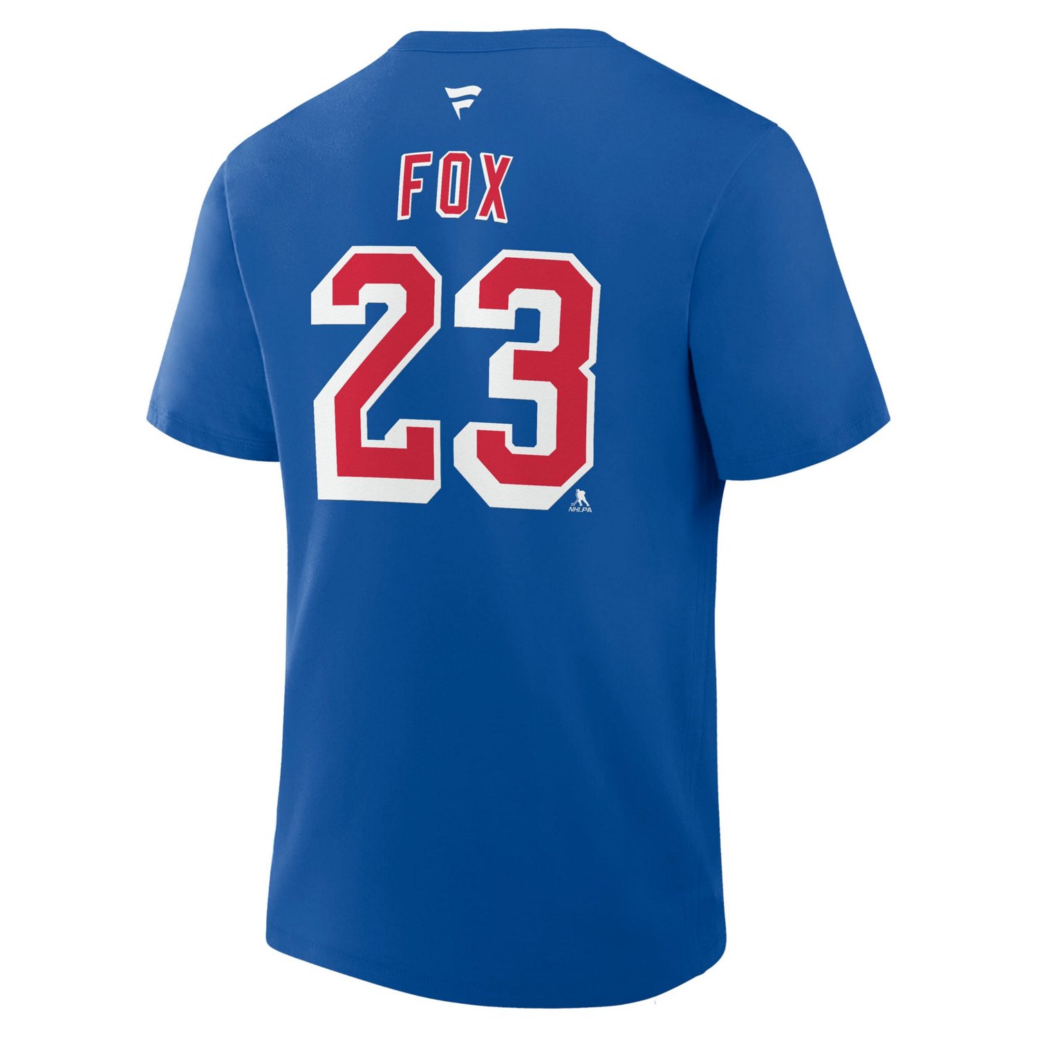 Fanatics Adam Fox New York Rangers Authentic Stack Name  Number T-Shirt - view number 2