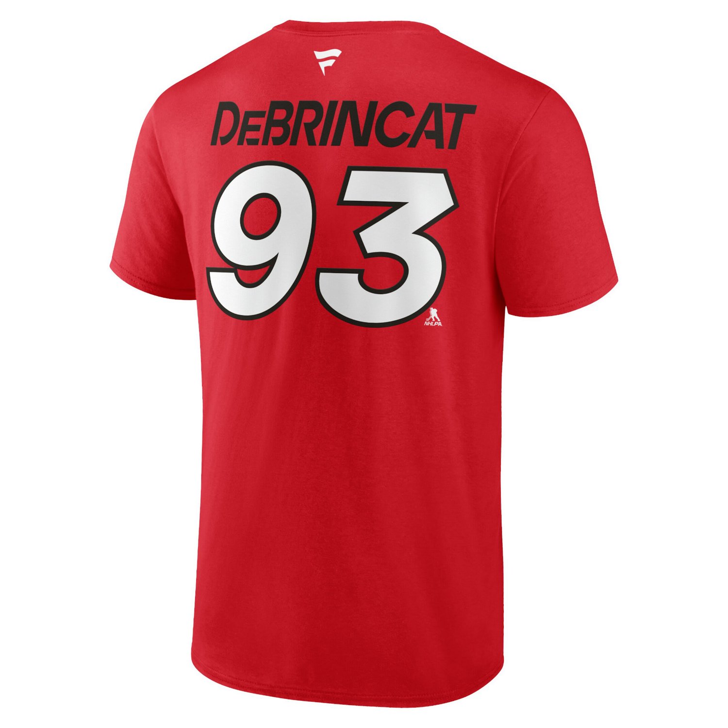 Fanatics Alex DeBrincat Detroit Wings Authentic Pro Prime Name  Number T-Shirt