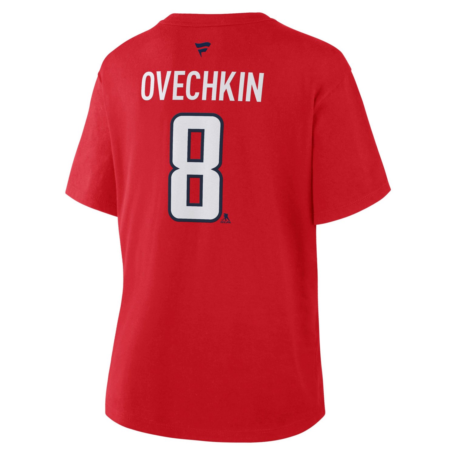 Fanatics Alexander Ovechkin Washington Capitals Authentic Stack Name  Number T-Shirt - view number 3