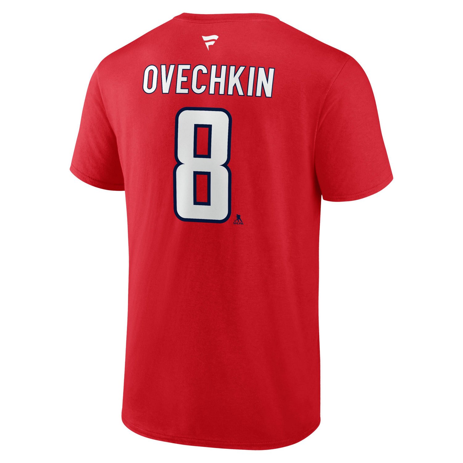 Fanatics Alexander Ovechkin Washington Capitals Authentic Stack Name  Number T-Shirt - view number 3