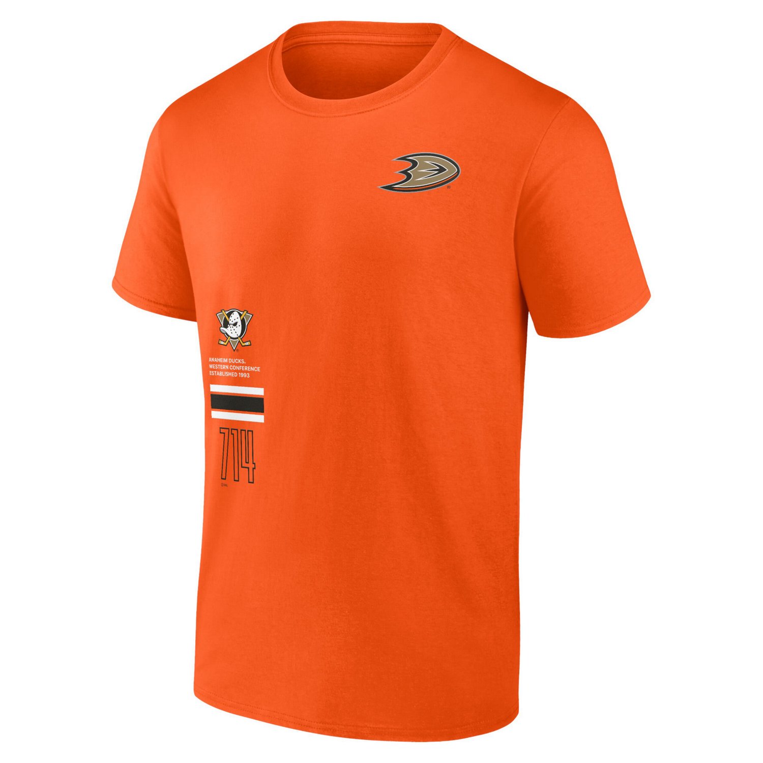 Fanatics Anaheim Ducks Represent T-Shirt                                                                                         - view number 2