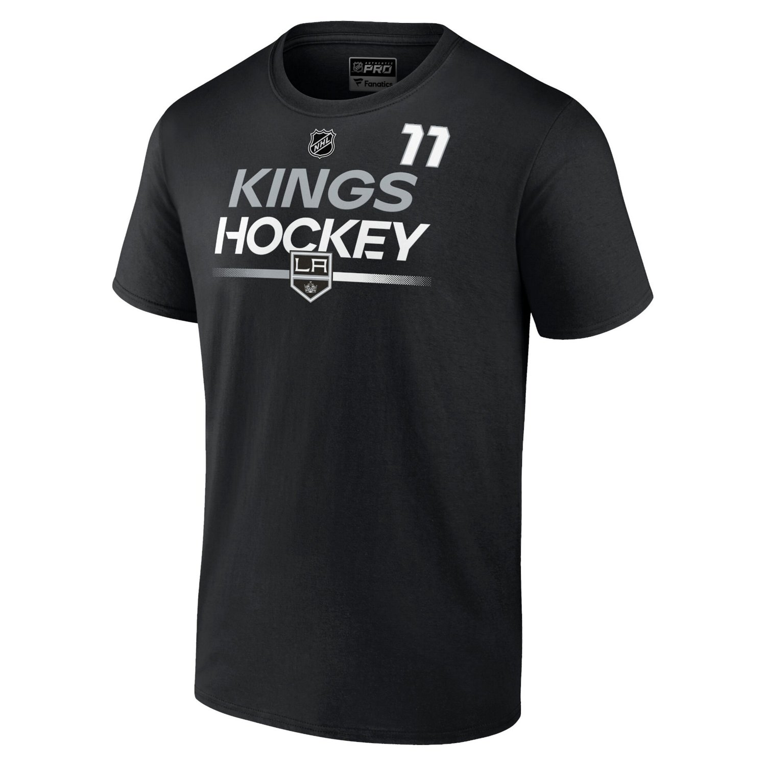 Fanatics Anze Kopitar Los Angeles Kings Authentic Pro Prime Name  Number T-Shirt                                                 - view number 2