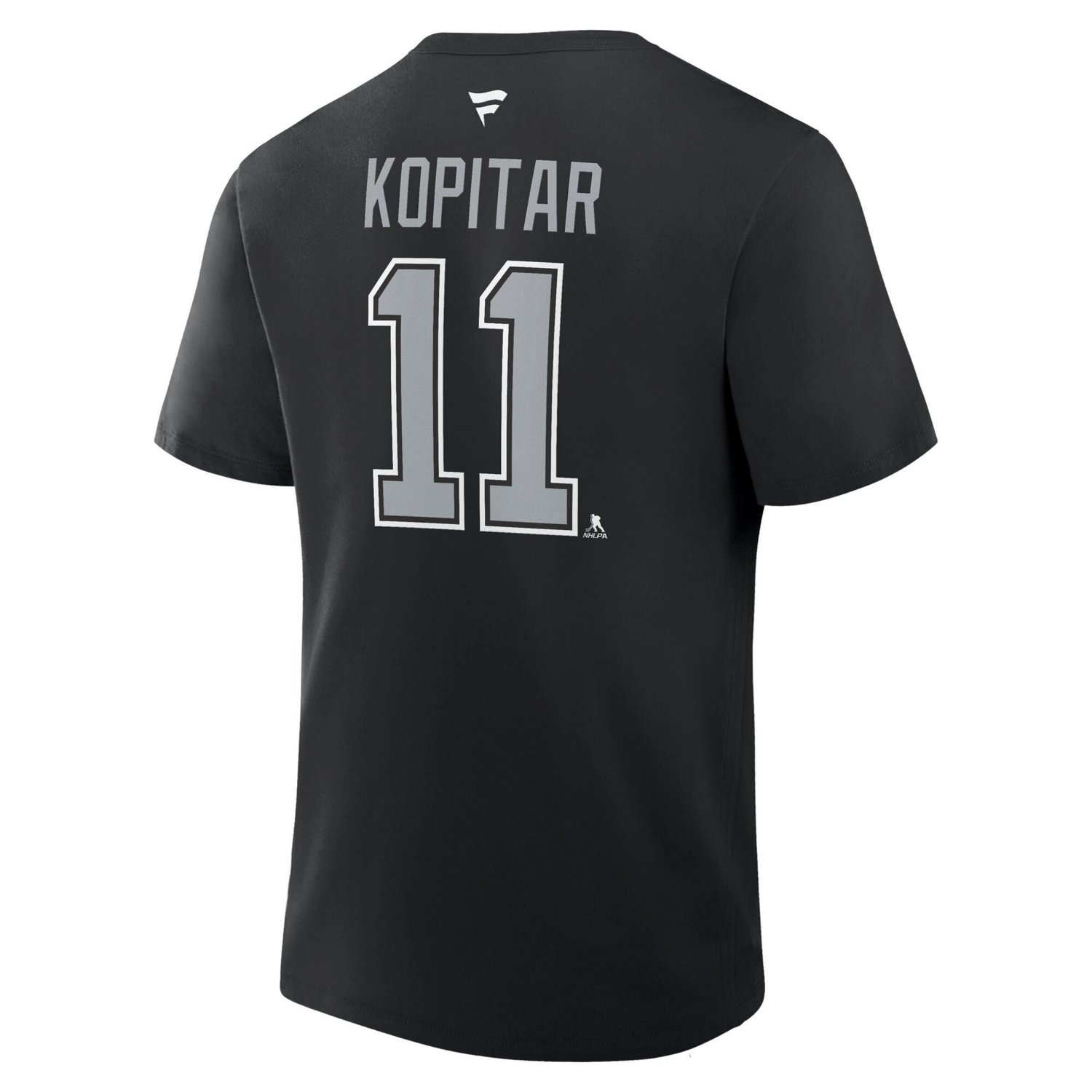 Fanatics Anze Kopitar Los Angeles Kings Authentic Stack Name  Number T-Shirt - view number 3