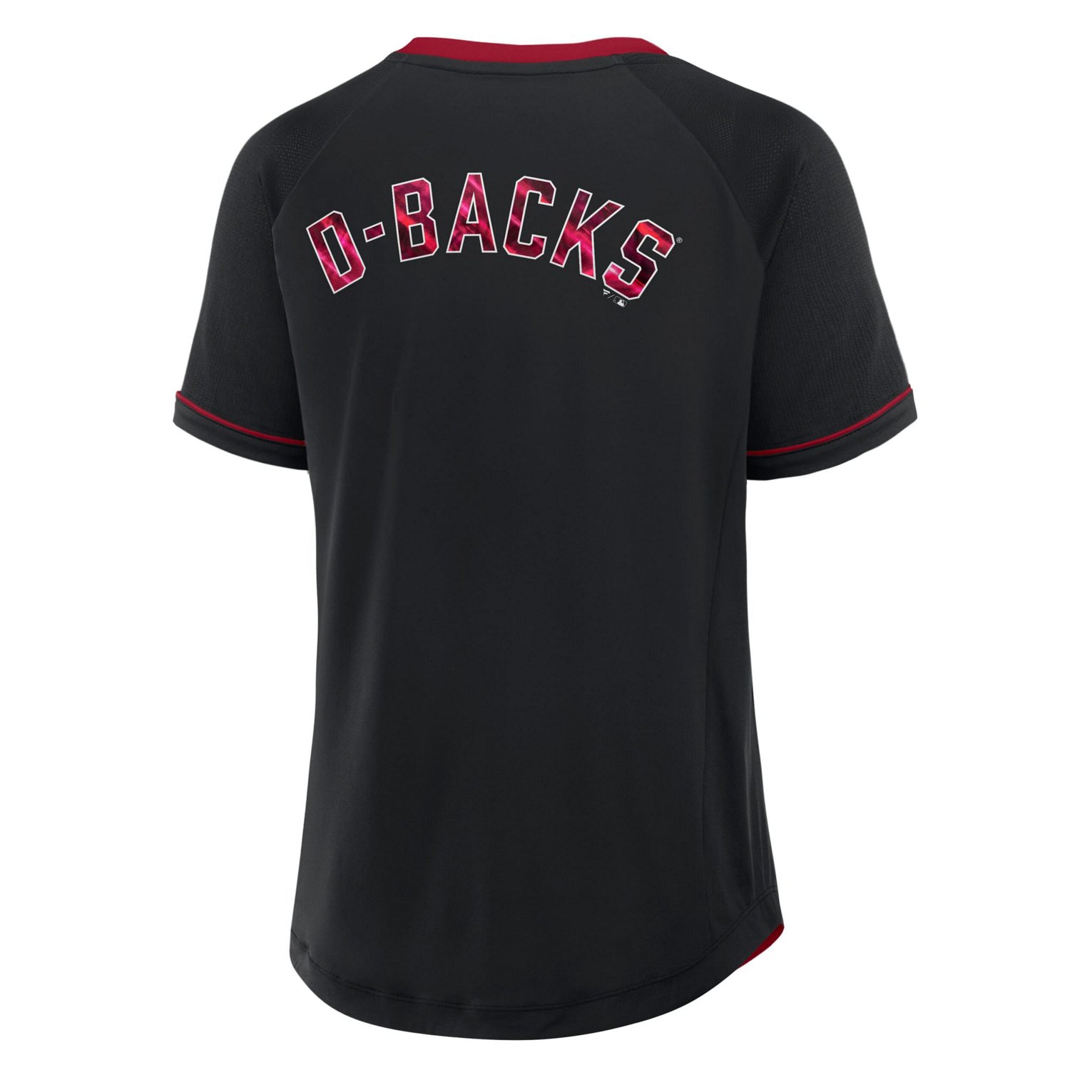 Fanatics Arizona Diamondbacks League Diva Star Raglan V-Neck T-Shirt - view number 3