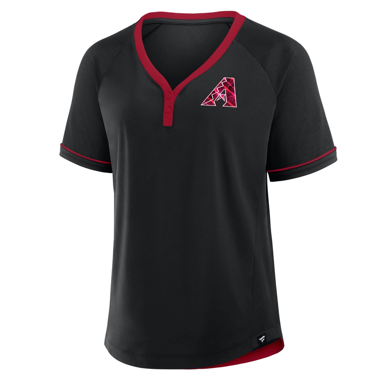 Fanatics Arizona Diamondbacks League Diva Star Raglan V-Neck T-Shirt - view number 2