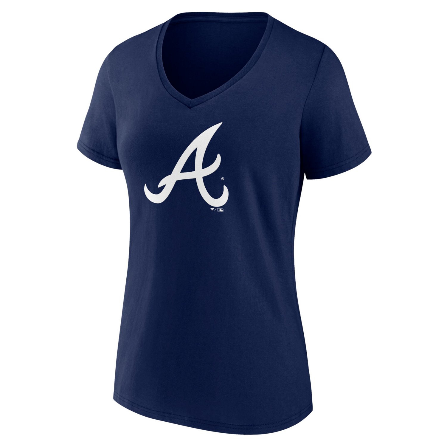Fanatics Atlanta Braves Plus Size Mother's Day 1 Mom V-Neck T-Shirt - view number 2