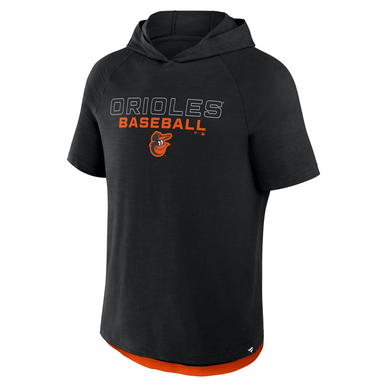 Fanatics Baltimore Orioles Clubhouse Optimal Play Raglan Short Sleeve Pullover Hoodie - view number 2
