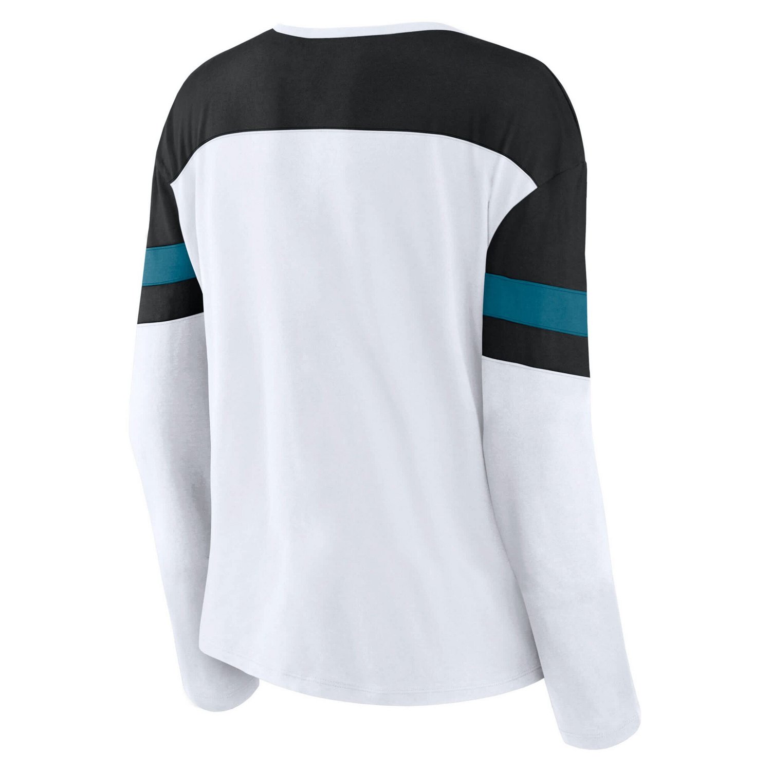 Fanatics Black San Jose Sharks Frozen Long Sleeve Notch Neck T-Shirt                                                             - view number 3