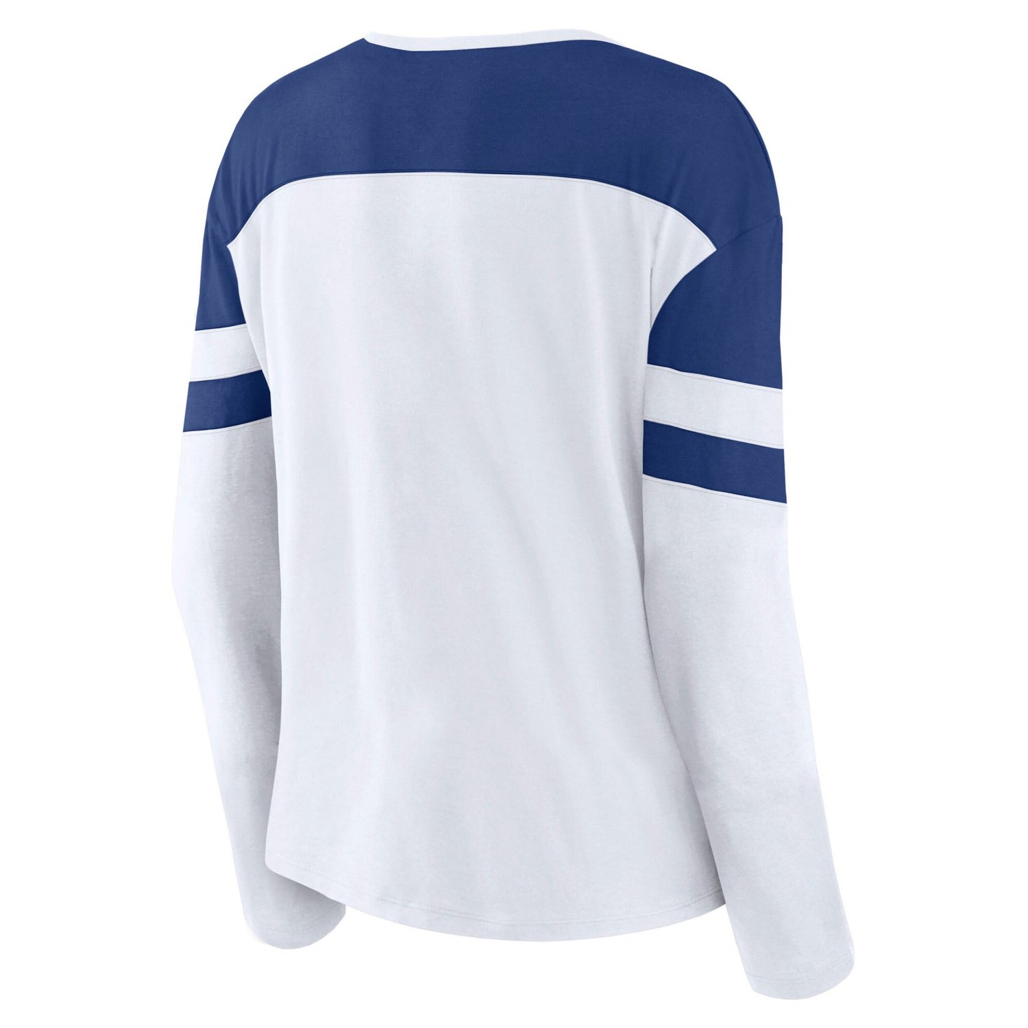 Fanatics Blue Tampa Bay Lightning Frozen Long Sleeve Notch Neck T-Shirt - view number 3