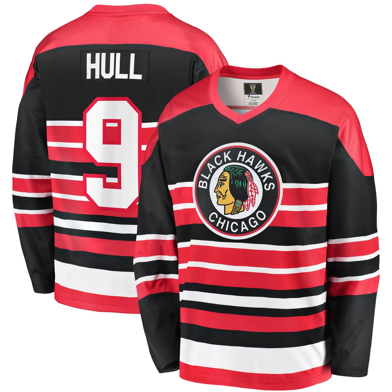 Fanatics Bobby Hull Chicago Blackhawks Premier Breakaway Retired
