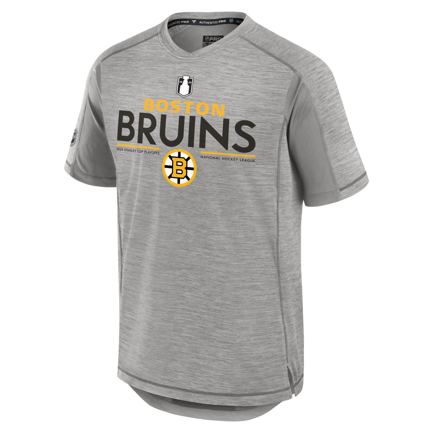 Fanatics Boston Bruins 2024 Stanley Cup Playoffs Authentic Pro T-Shirt
