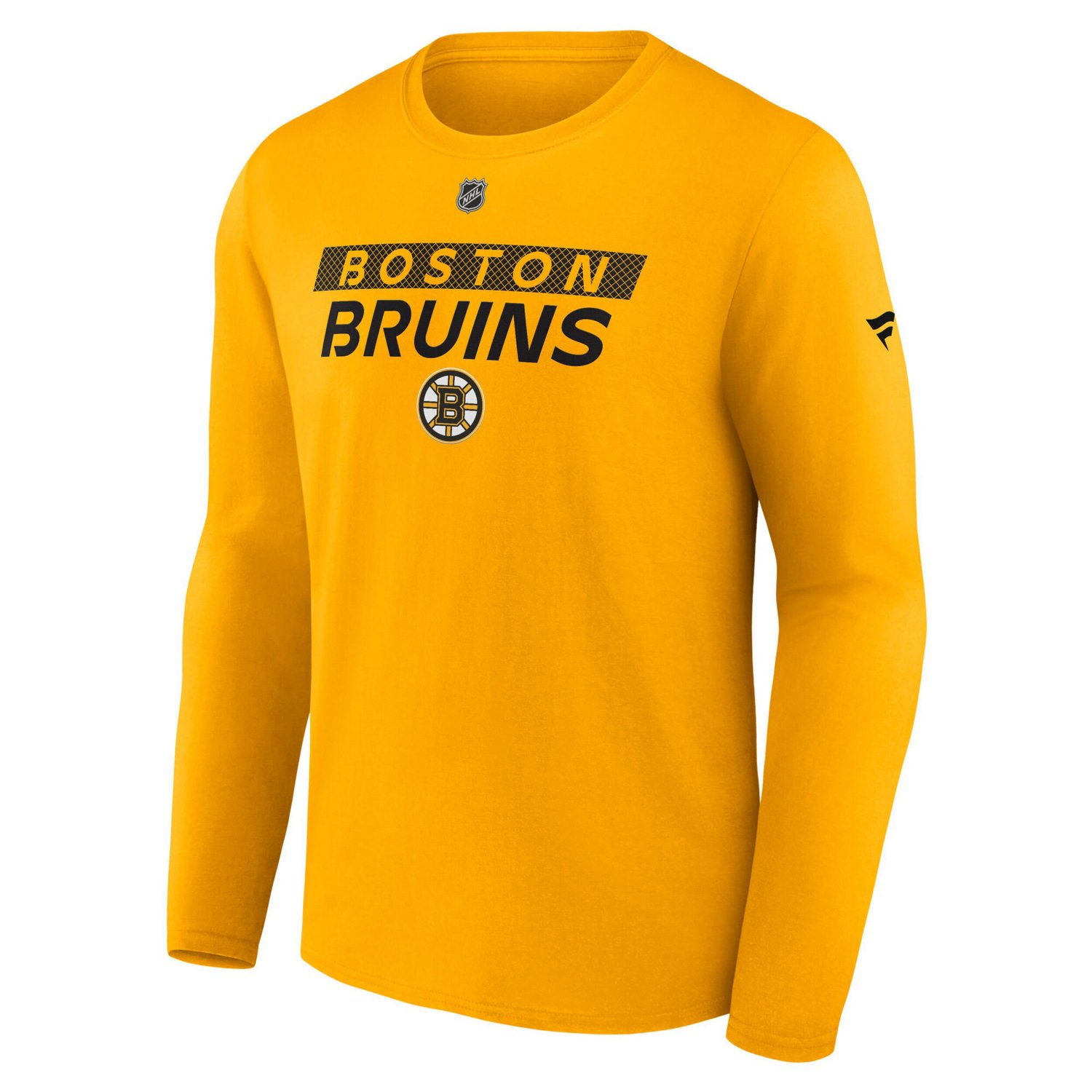Fanatics Boston Bruins Authentic Pro Core Primary Long Sleeve T-Shirt - view number 2