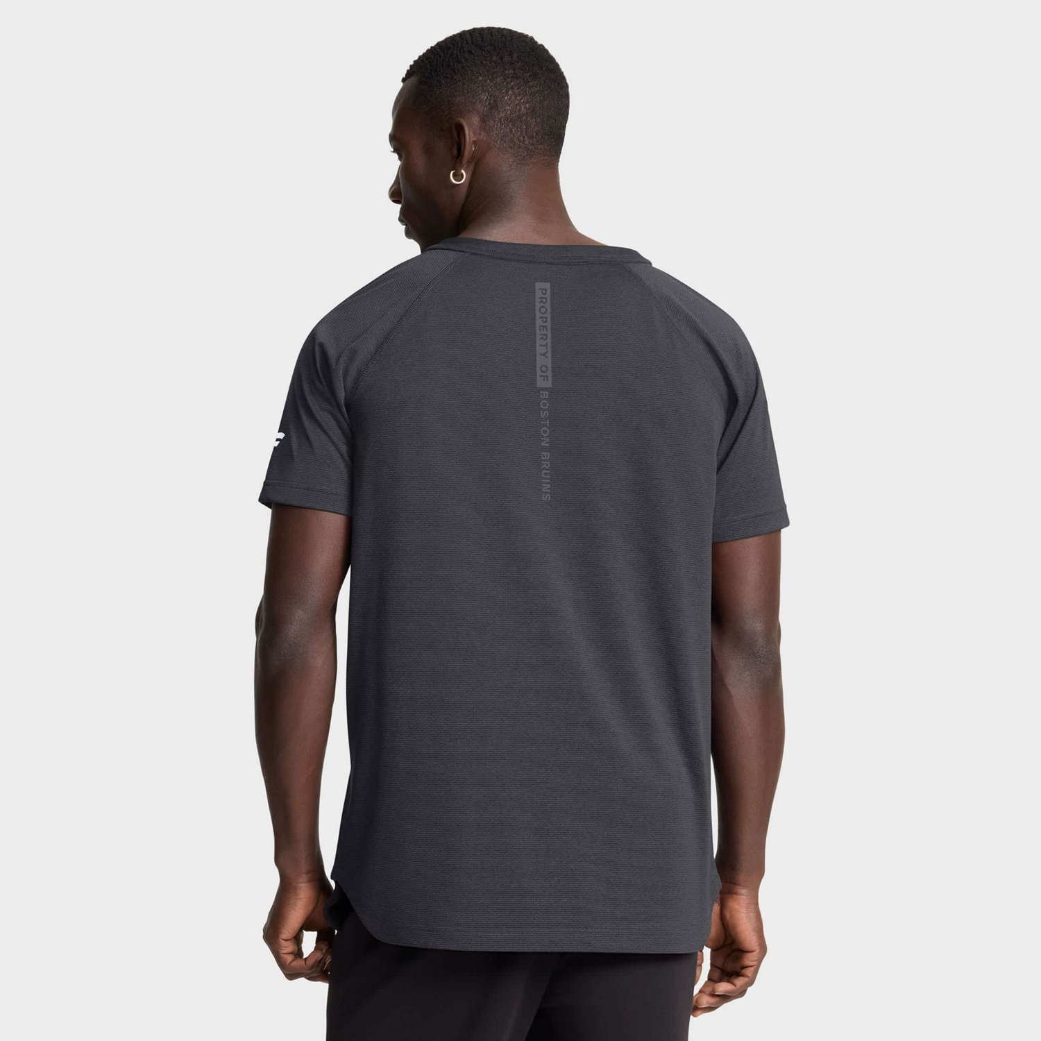 Fanatics Boston Bruins Authentic Pro Rink Raglan Performance T-Shirt - view number 2