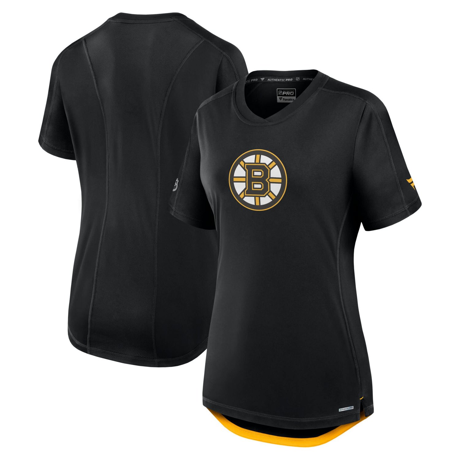 Fanatics Boston Bruins Authentic Pro Rink Tech T-Shirt