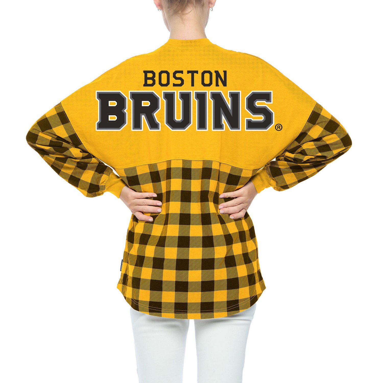 Fanatics Boston Bruins Buffalo Check Long Sleeve T-Shirt - view number 2