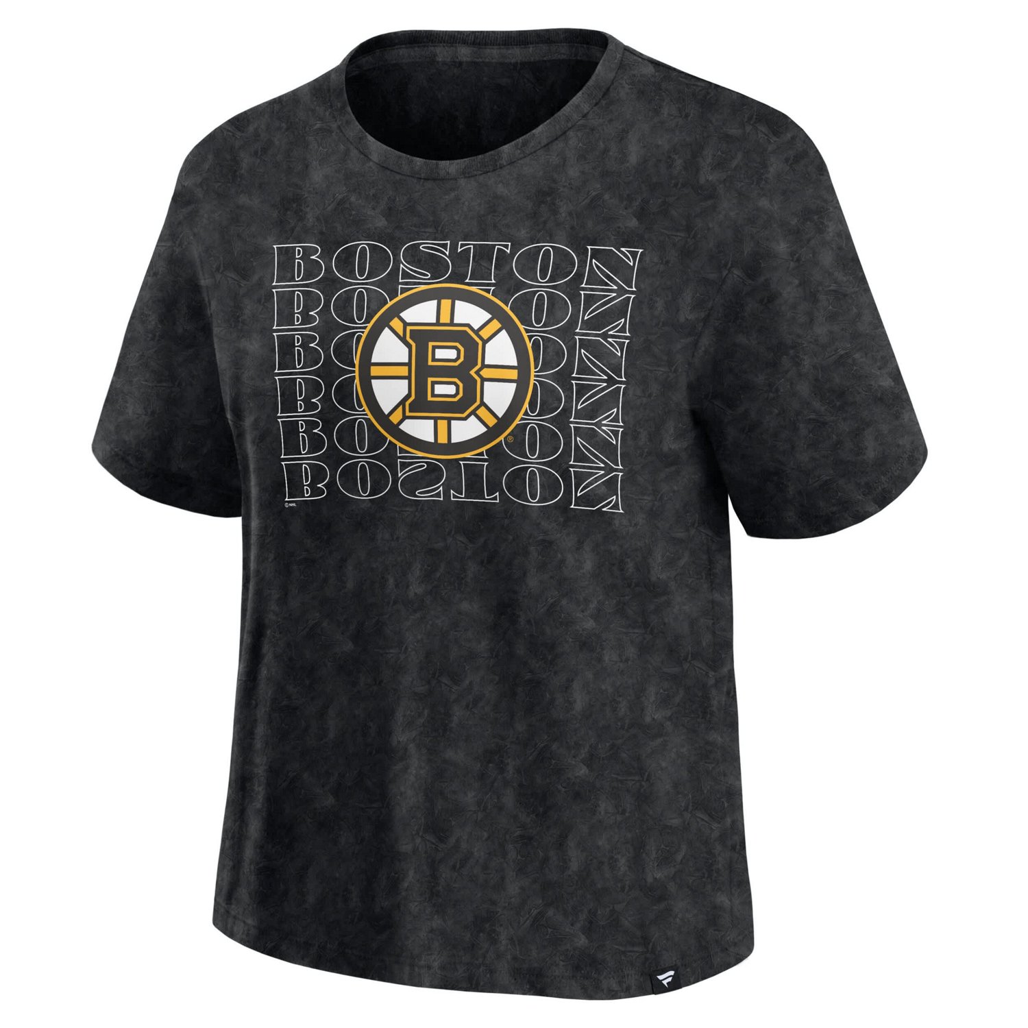 Fanatics Boston Bruins Faded Wash T-Shirt - view number 2
